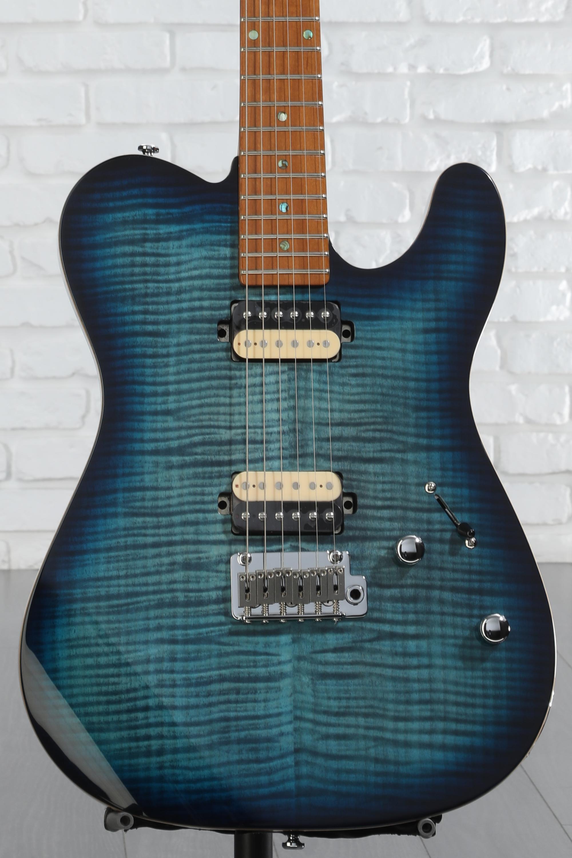 Sire Larry Carlton T7 FM Electric Guitar - Transparent Blue