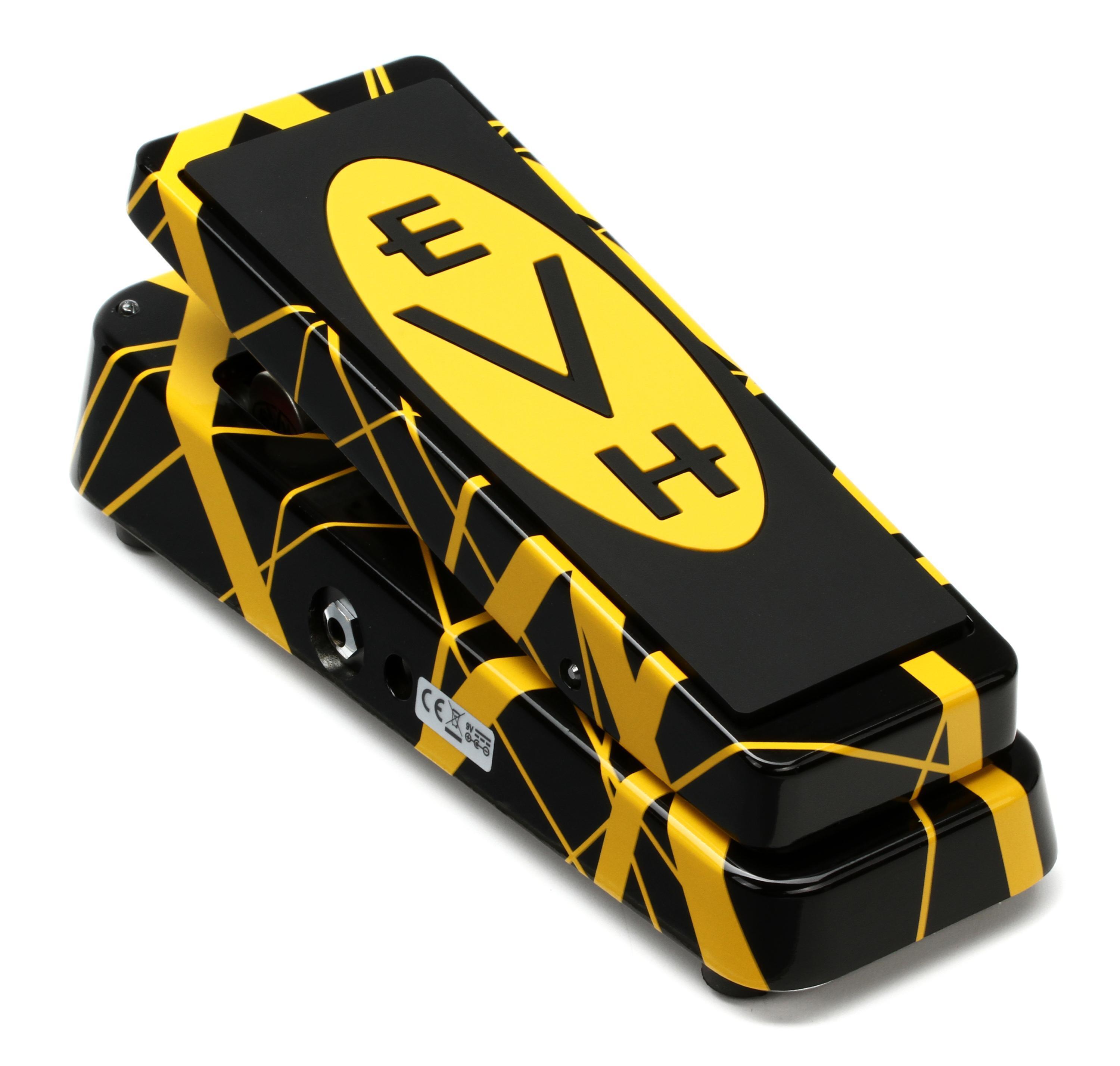 Dunlop EVH95 Eddie Van Halen Signature EVH Cry Baby Wah Pedal with Patch  Cables