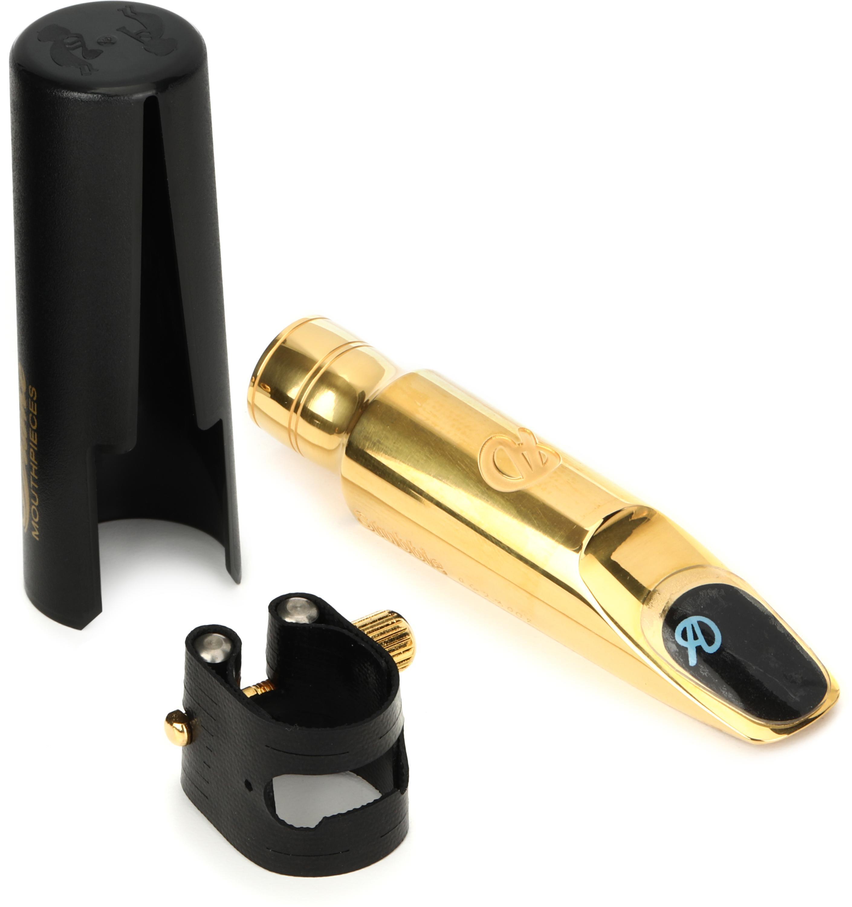 Drake Mouthpieces Stubbie Metal Tenor Saxophone Mouthpiece 7* Gold