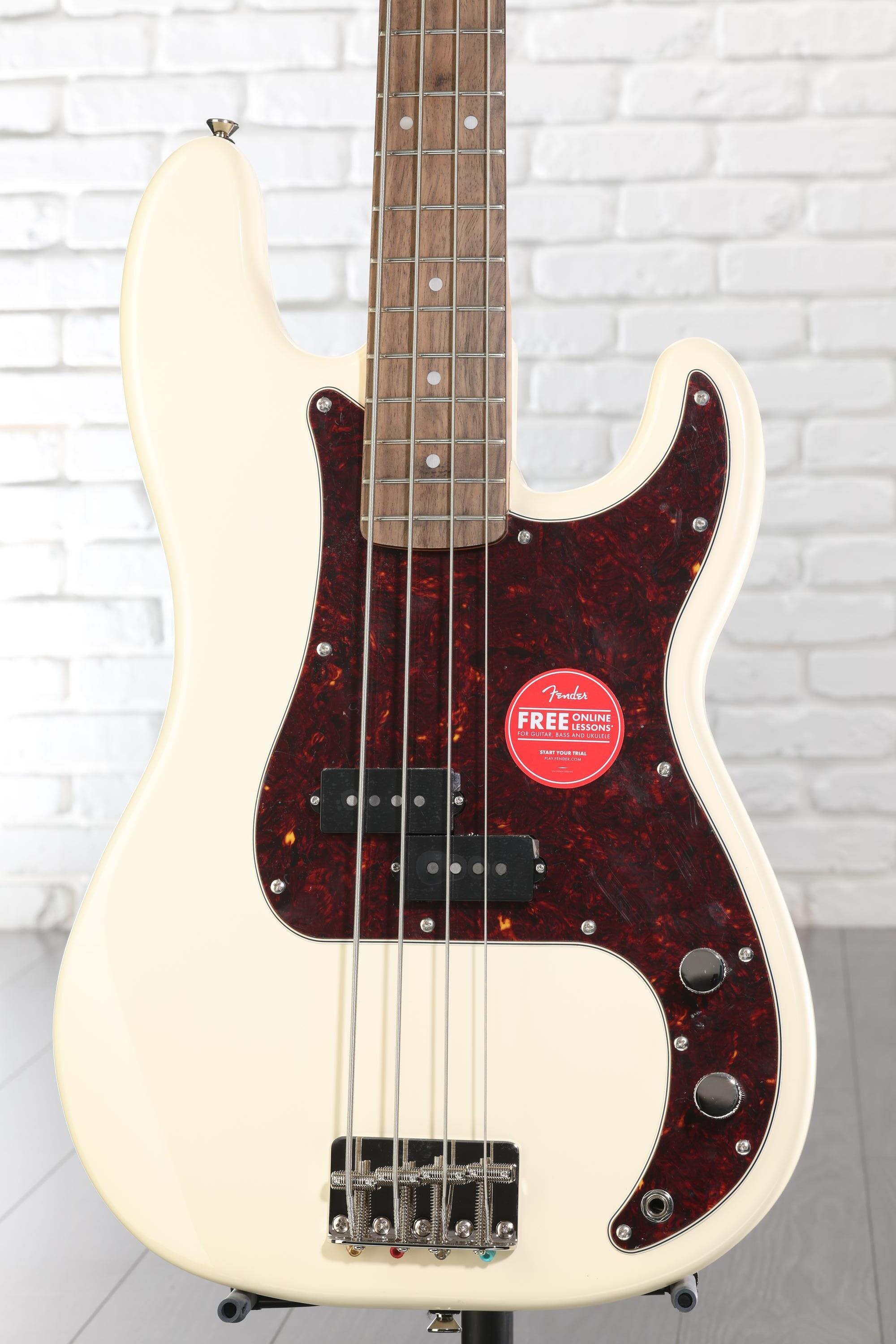 ベース Squier Classic Vibe 60's Precision Bass Amazon.com: Squier Classic Vibe 60s Precision Bass, Olympic White