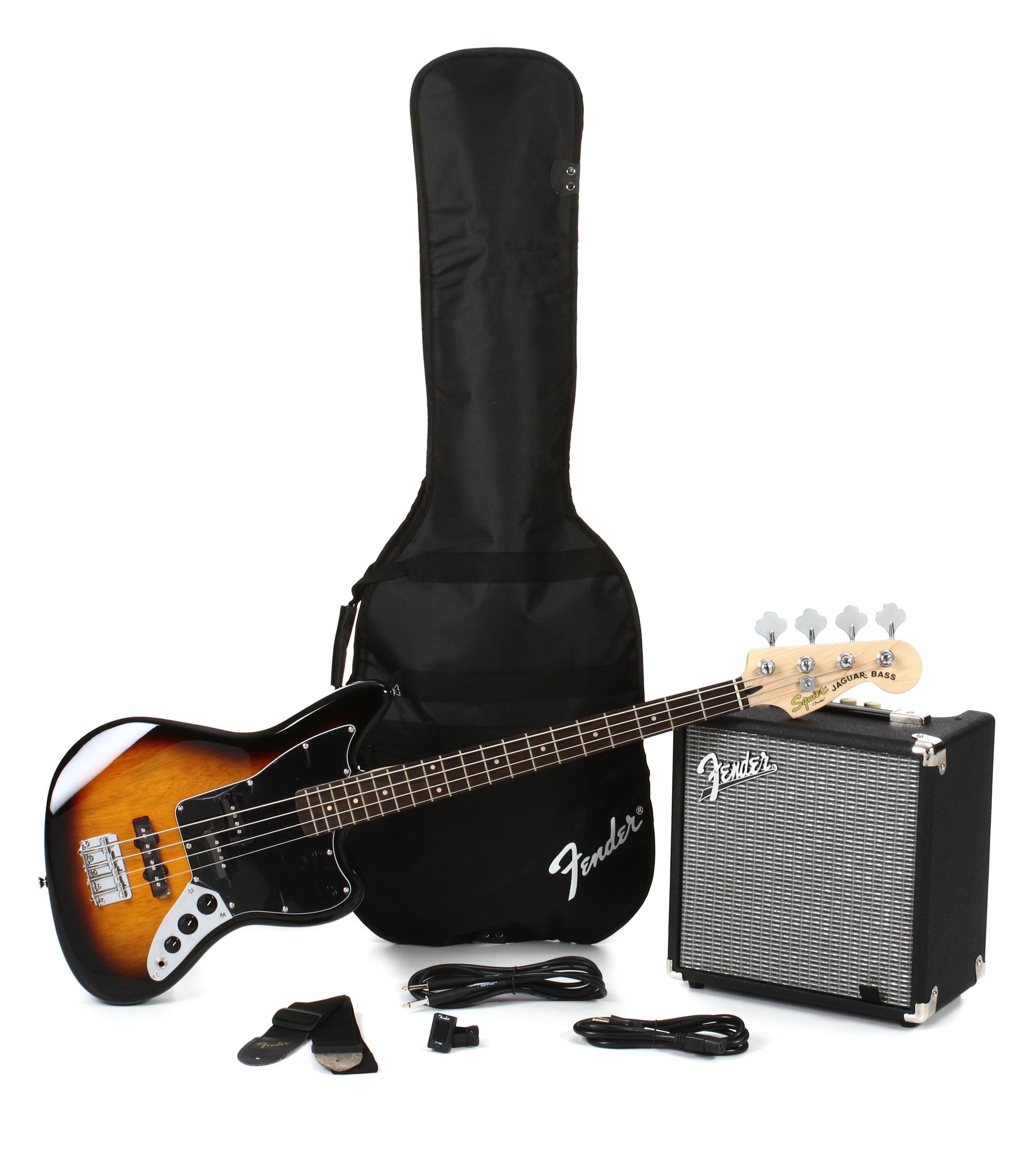 Fender squire online bass pack