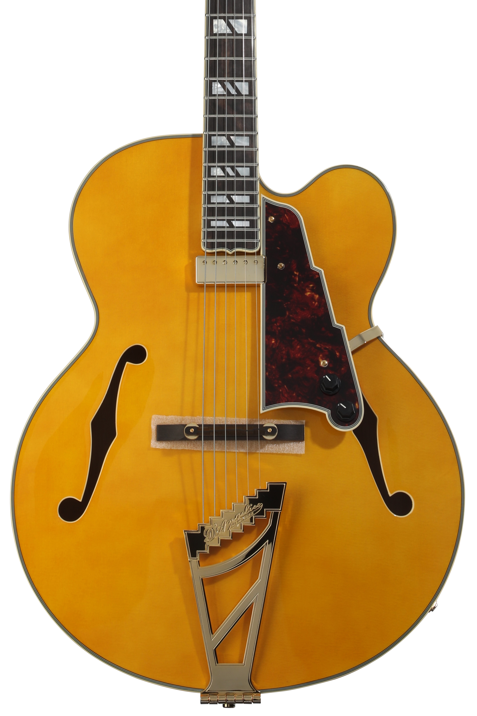 D'Angelico Excel EXL-1 Hollowbody Electric Guitar - Amber | Sweetwater