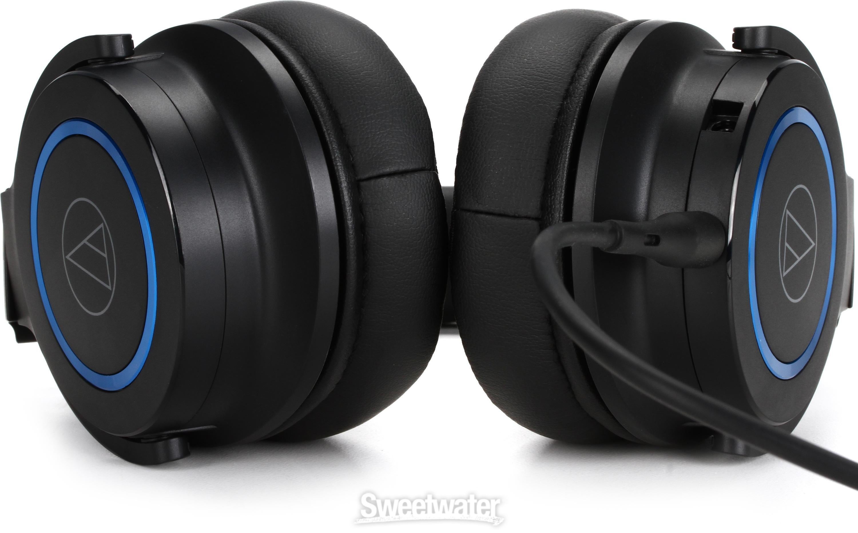 Audio-Technica ATH-G1 Premium Headset with Detachable Mic, 3.5mm 