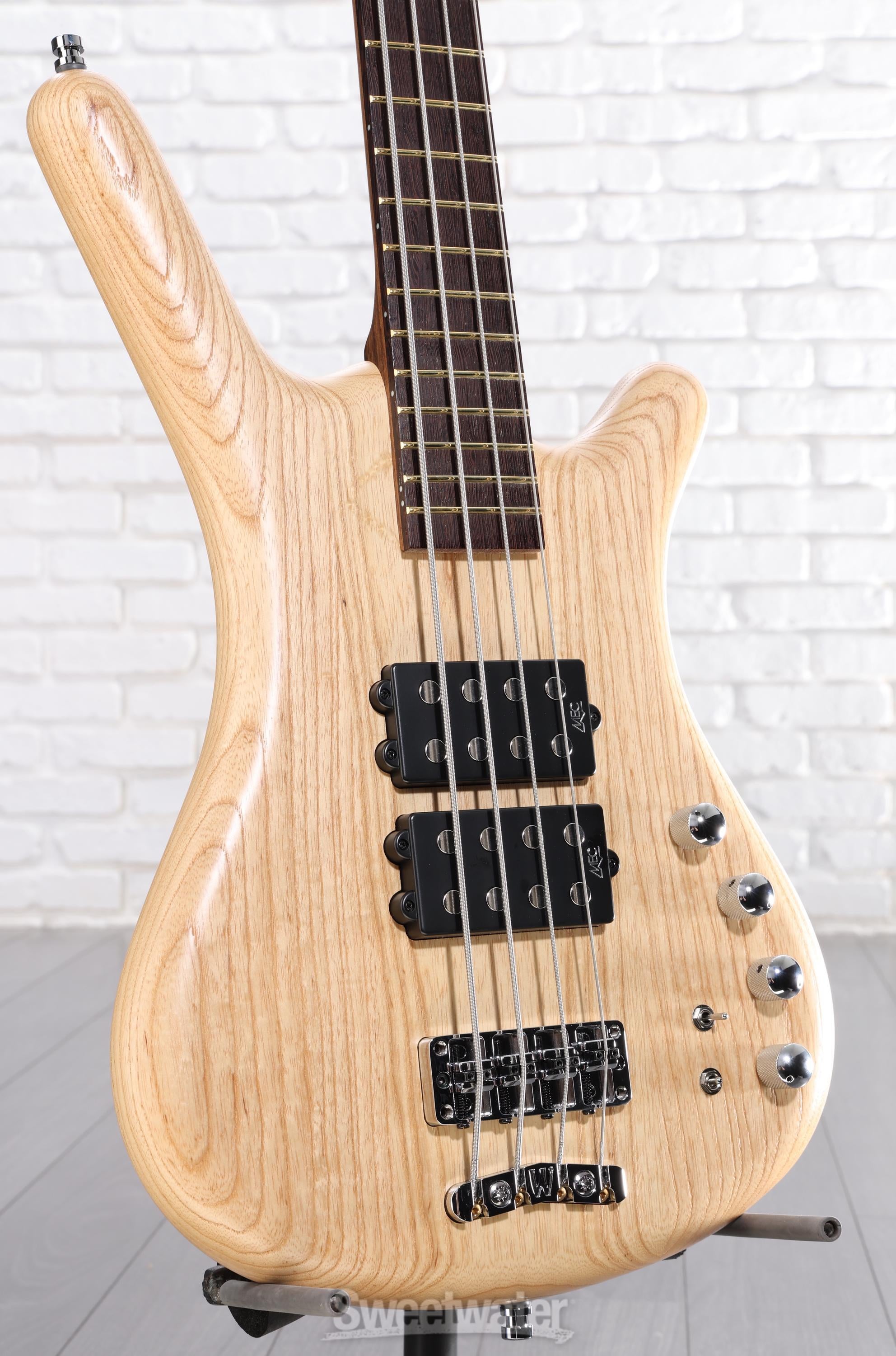 Photo of Warwick Pro Series Corvette $$ Electric Bass Guitar - Natural