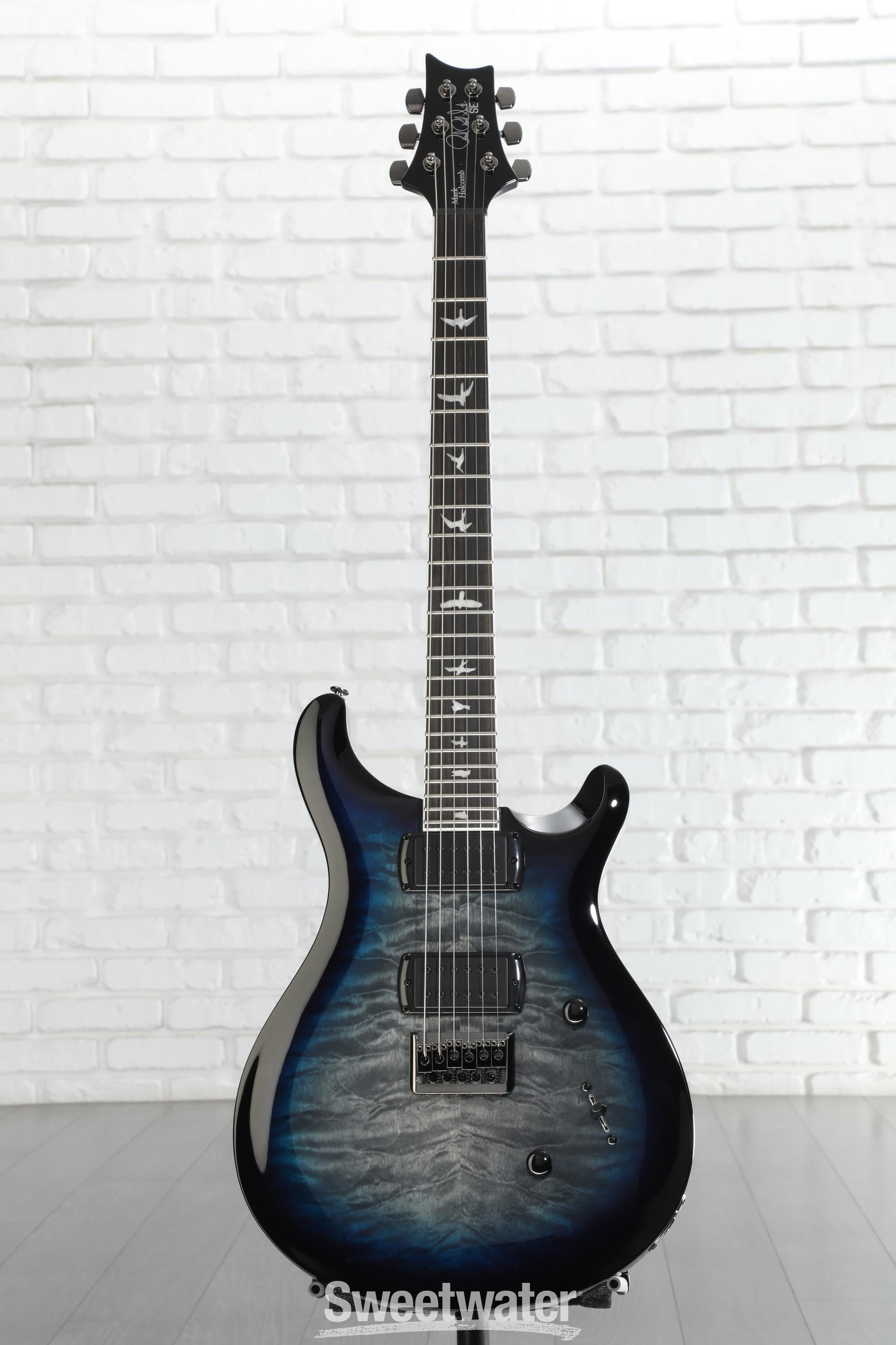 PRS SE Mark Holcomb Signature Electric Guitar - Holcomb Blue Burst