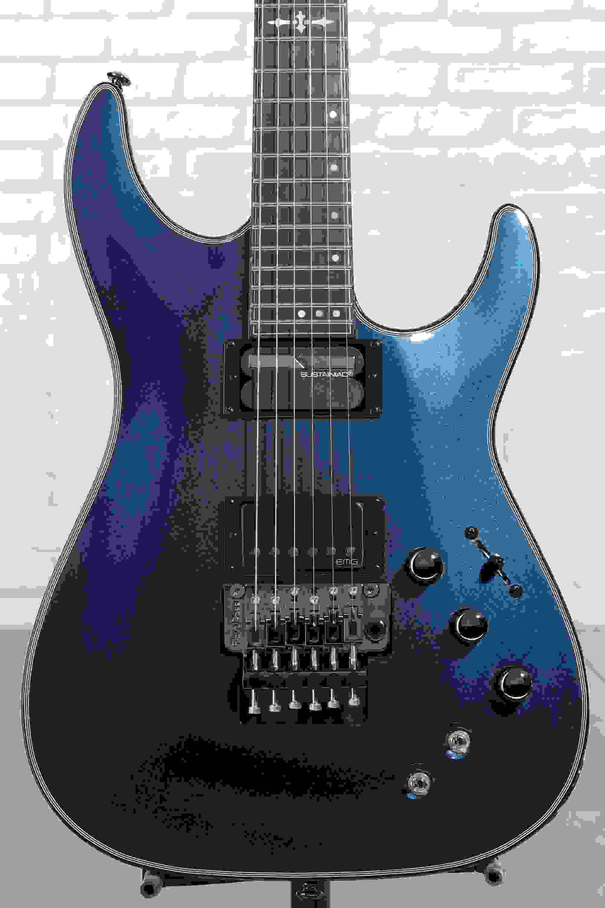 Schecter Hellraiser Hybrid C-1 FR-S Electric Guitar - Ultra Violet