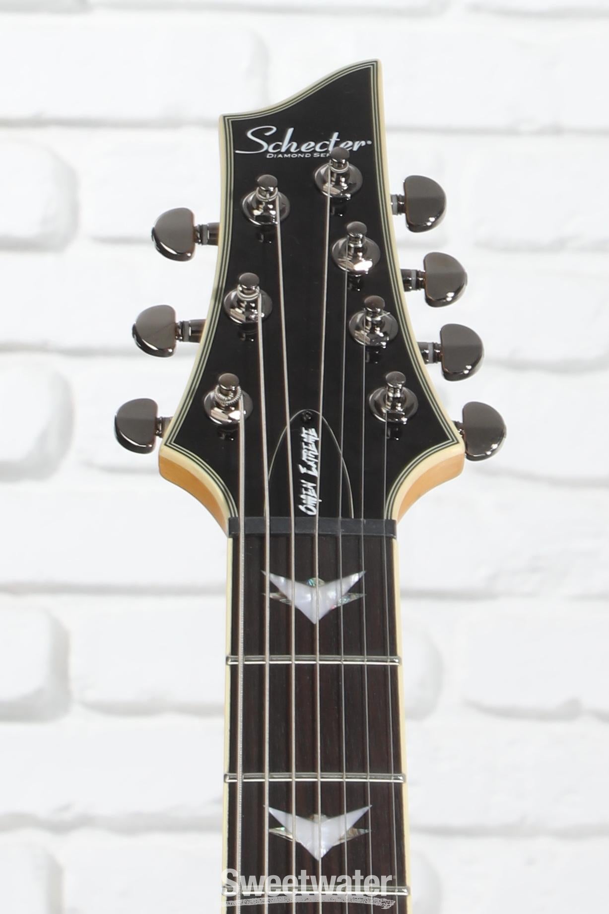 Schecter Omen Extreme-7 Electric Guitar - See Thru Black | Sweetwater