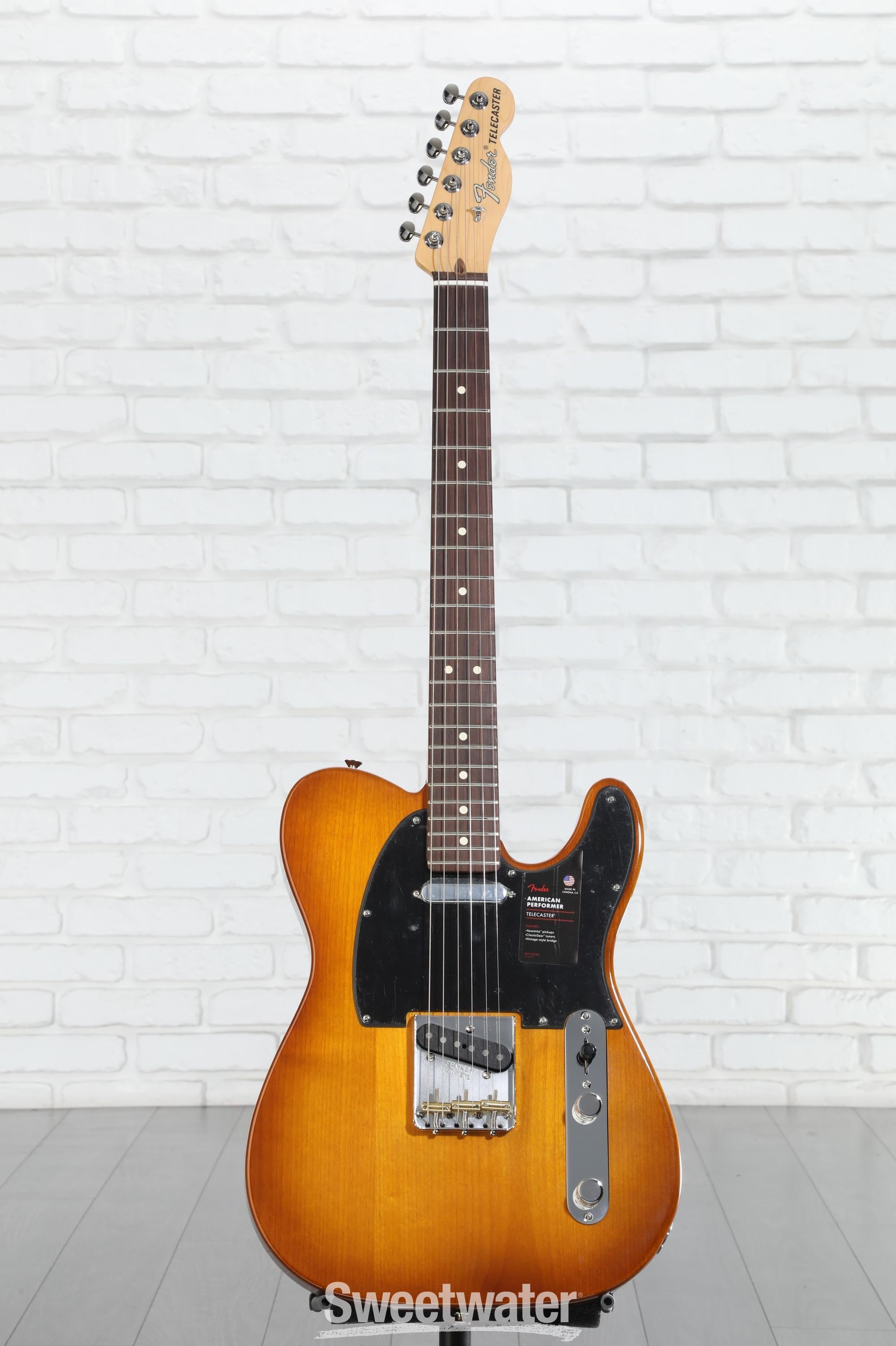 Fender American Performer Telecaster - Honeyburst with Rosewood