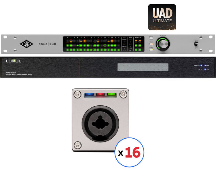 Universal Audio Apollo x16D Ultimate+ 18 x 20 Audio