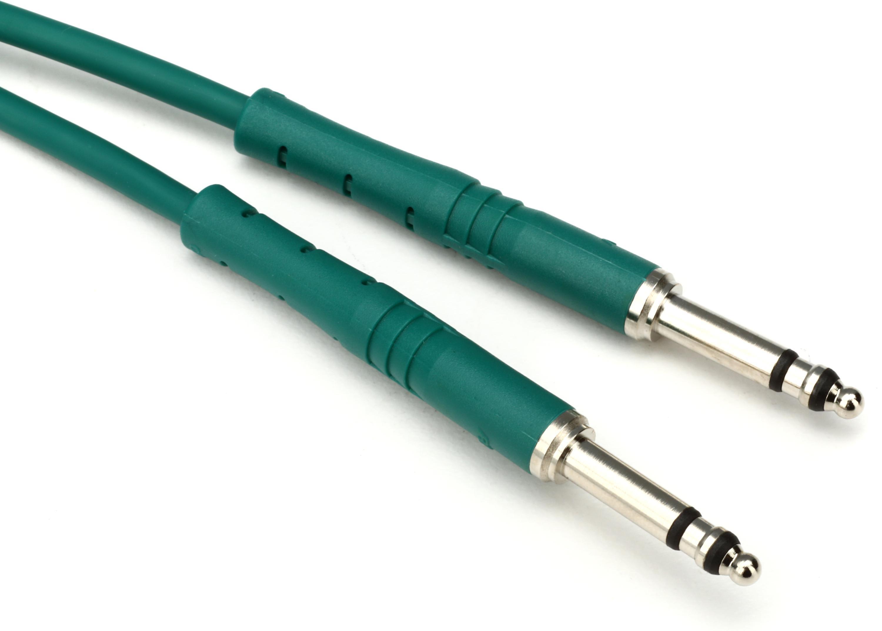 Photo of StageMASTER STT-2.G TT Patch Cable - 2 foot Green