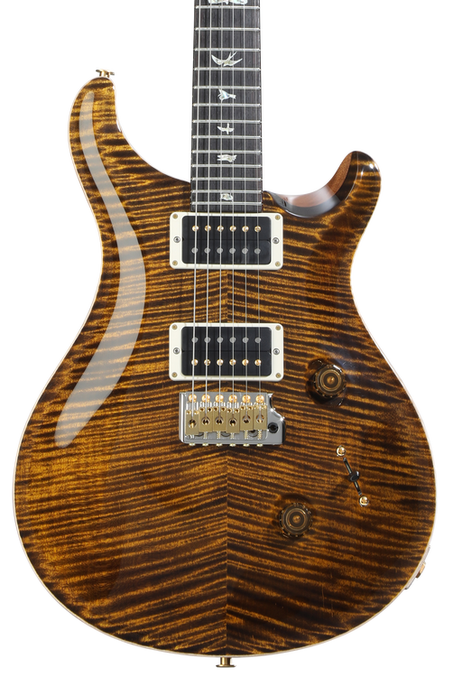 PRS Custom 24 10top キルトトップGibson　Fender PRS Custom 24 10-Top Electric Guitar - Yellow Tiger | Sweetwater