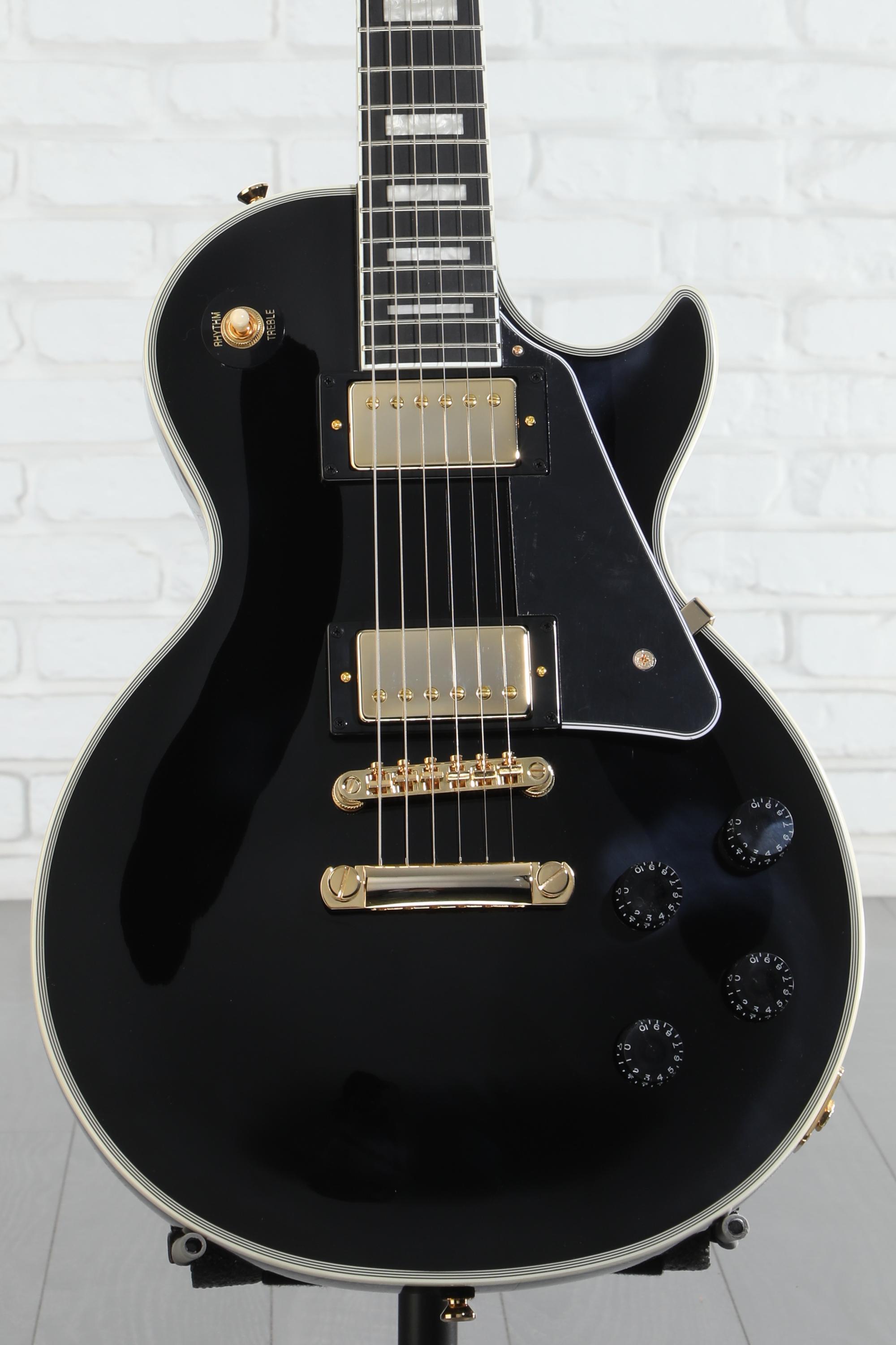 Epiphone Les Paul Custom Electric Guitar - Ebony