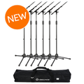 Photo of K&M 21092 Microphone Stands with Carrying Bag - Sweetwater Exclusive
