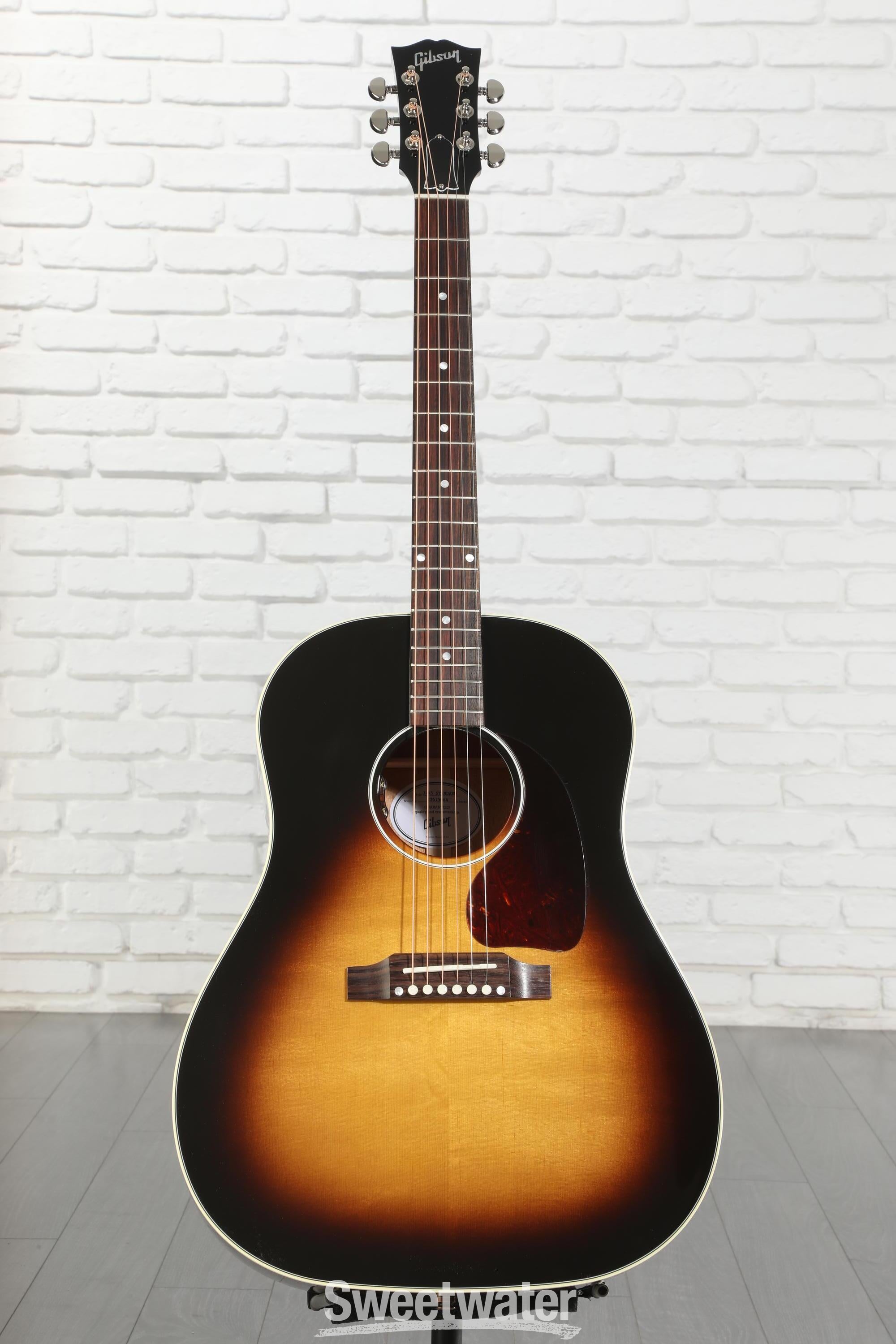 Gibson J-45 Standard サンバースト Gibson Acoustic J-45 Standard Acoustic Guitar - Vintage Sunburst