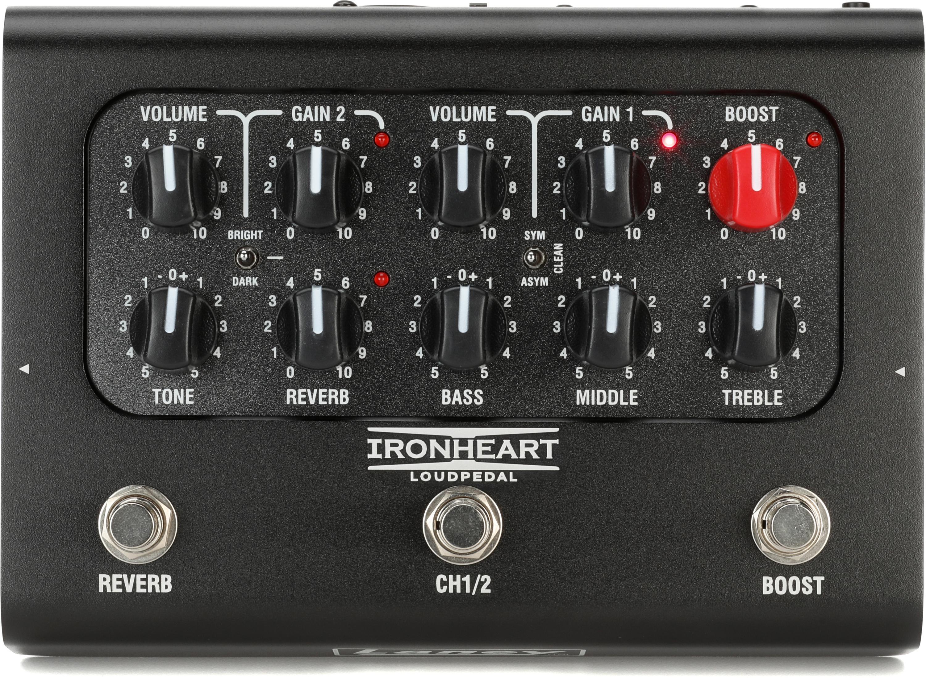 Laney ペダル型アンプ LIONHEART LOUDPEDAL Laney Tom Quayle Lionheart LoudPedal Guitar Amp Pedal | zZounds