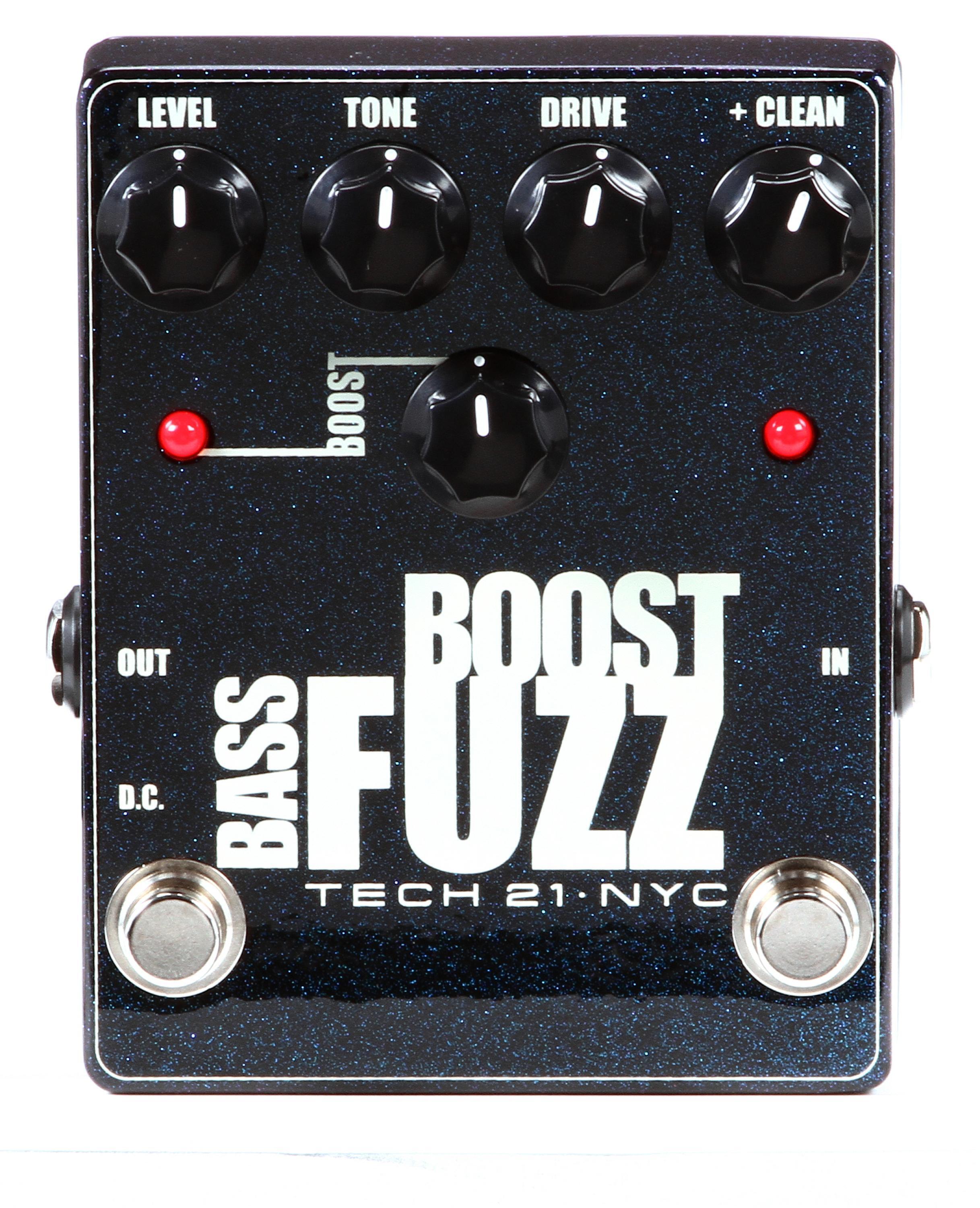 Tech 21 Bass Boost Fuzz Metallic