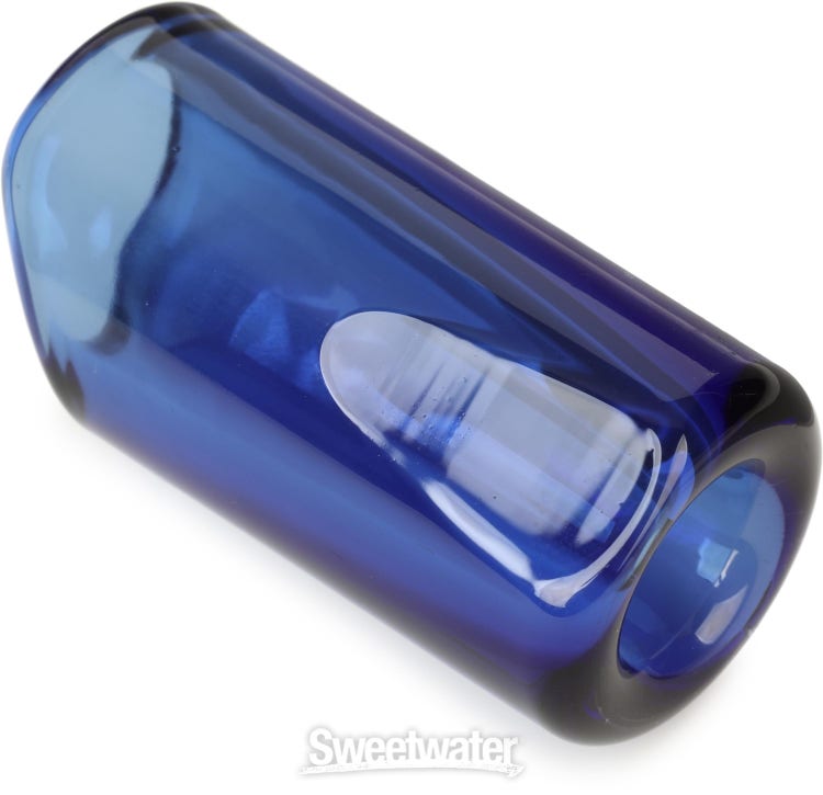 The Rock Slide Sapphire Glass Slide - Small