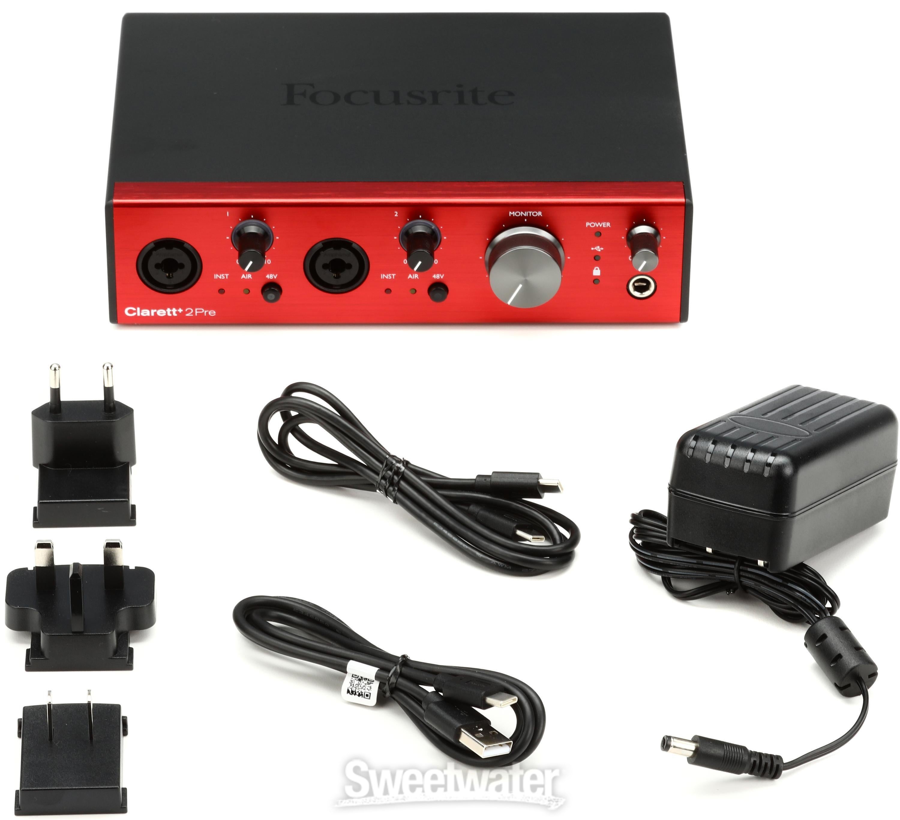 Focusrite Clarett 2 Pre USBホビー・楽器・アート - 配信機器・PA機器 