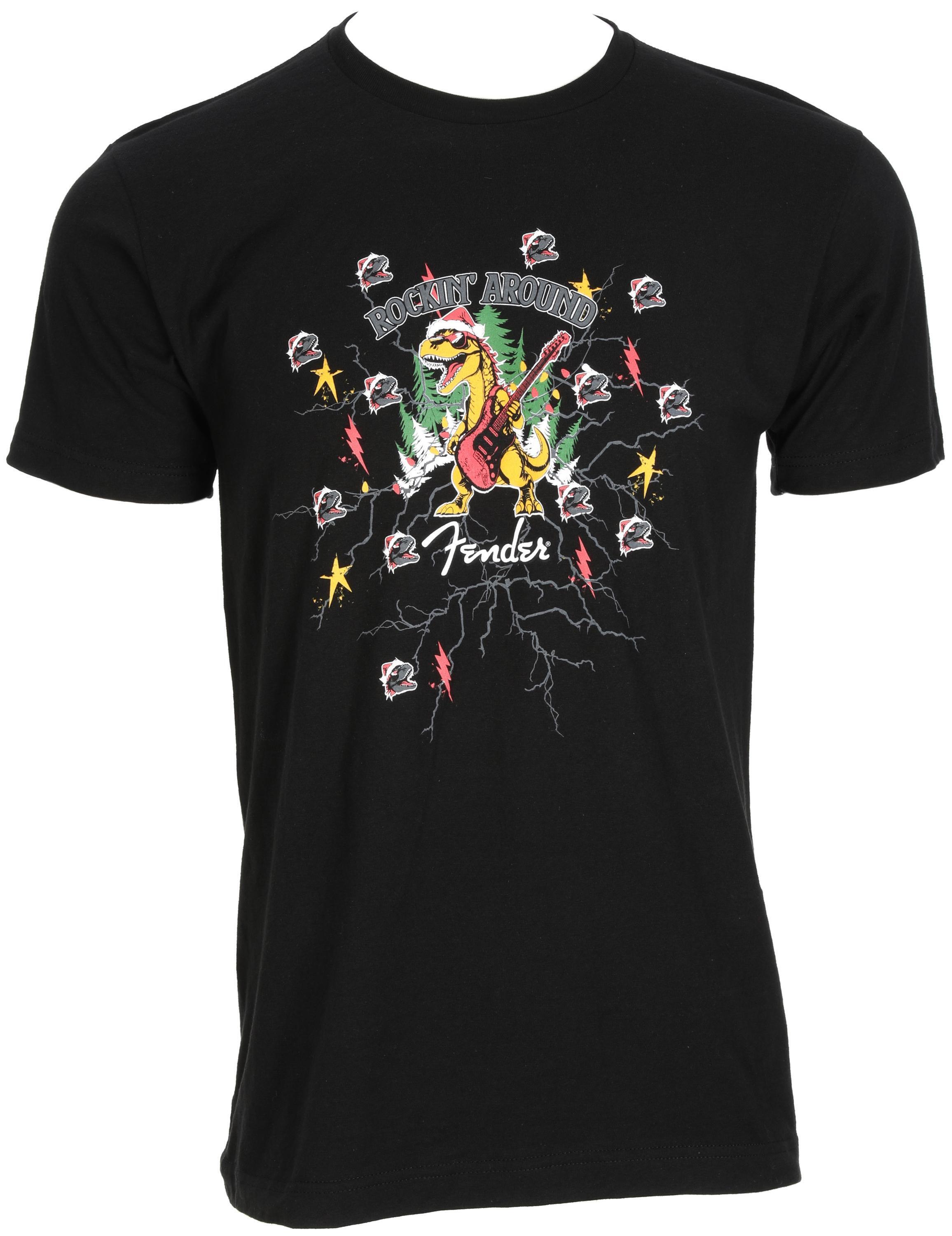 Photo of Fender Ugly Christmas Tee "Rockin' Around" Edition - Black, XL
