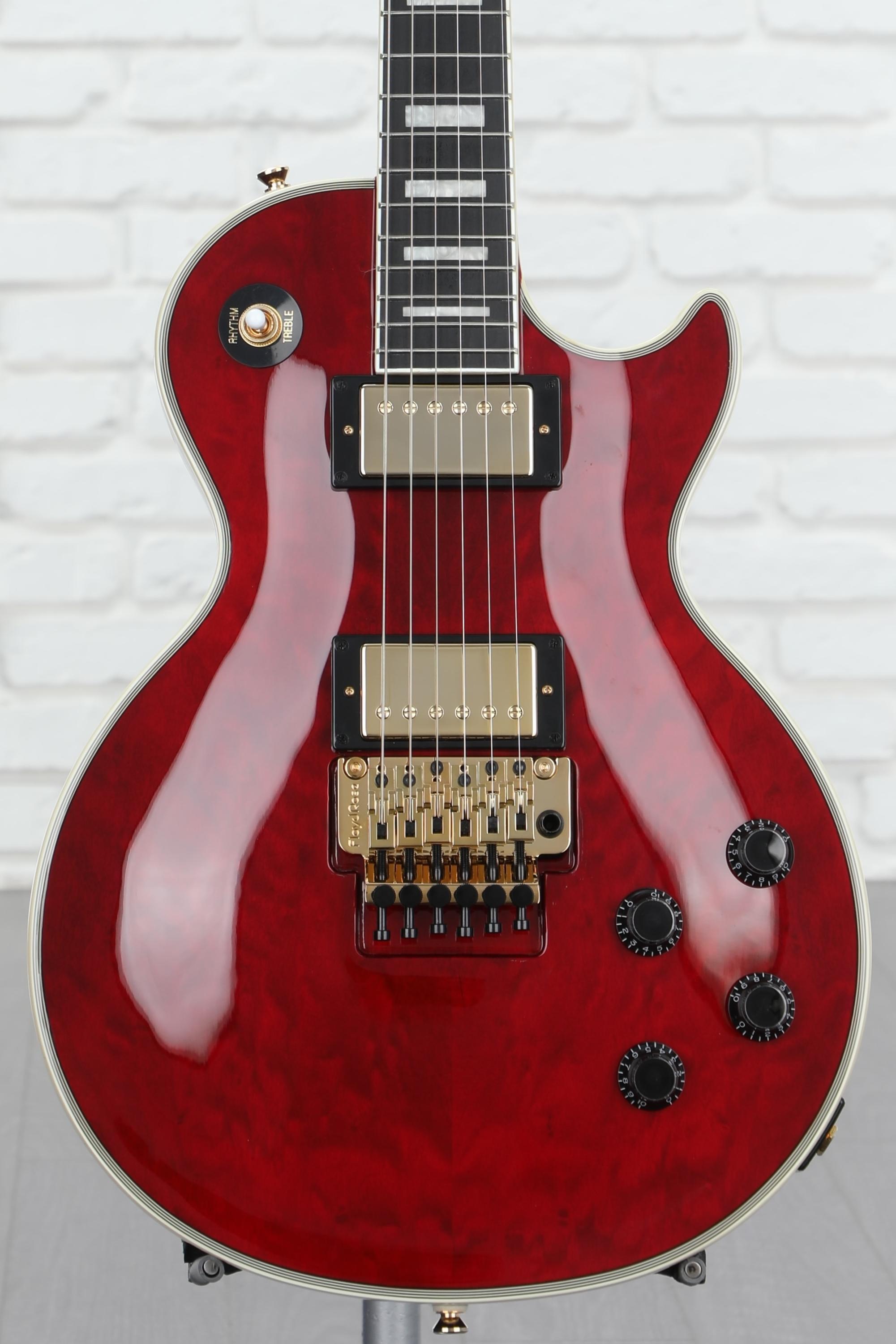 エピフォン レスポールカスタム Alex Lifeson Axcess Epiphone Alex Lifeson Les Paul Custom Axcess Electric Guitar