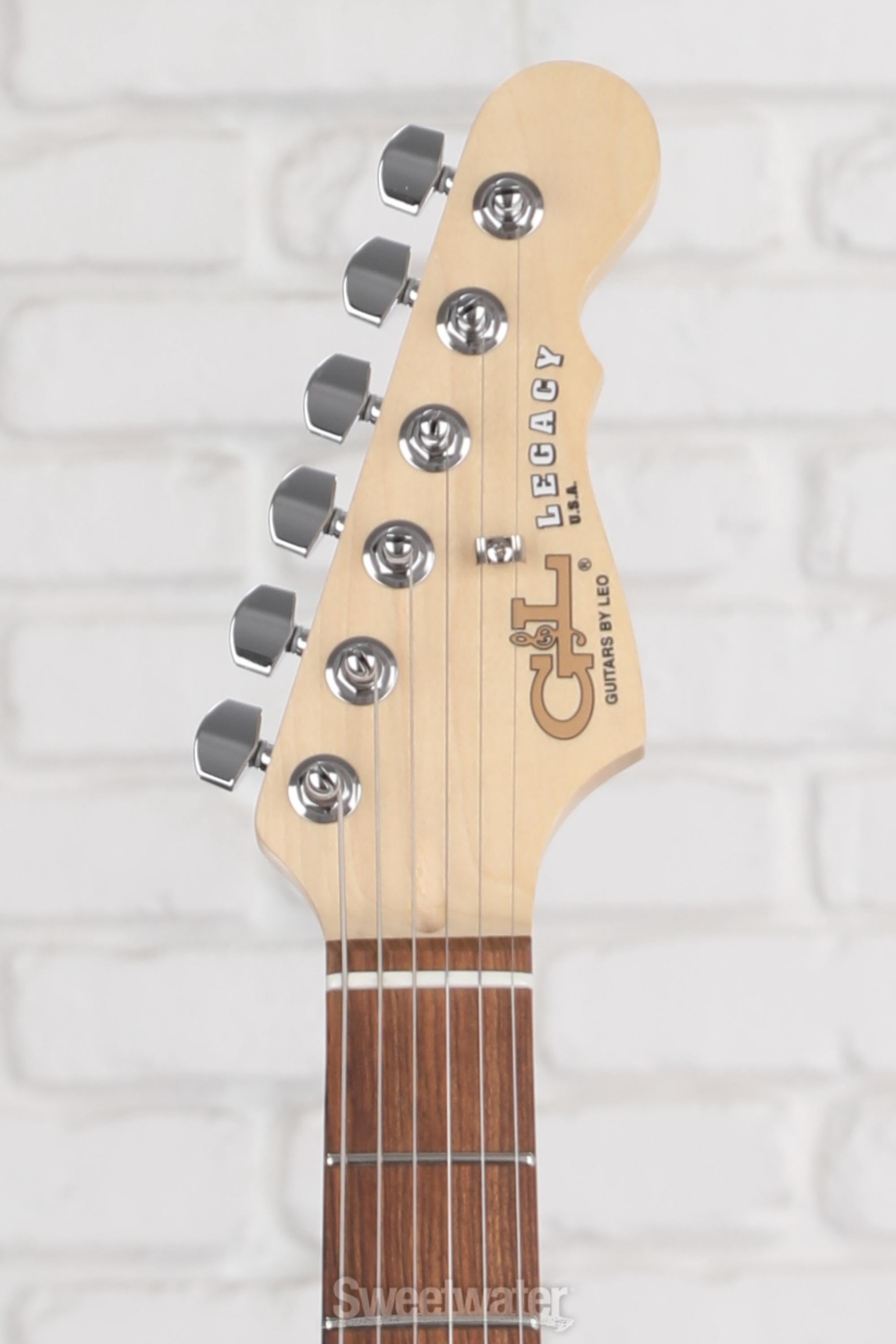 G&L Fullerton Deluxe Legacy Electric Guitar - Old School Tobacco