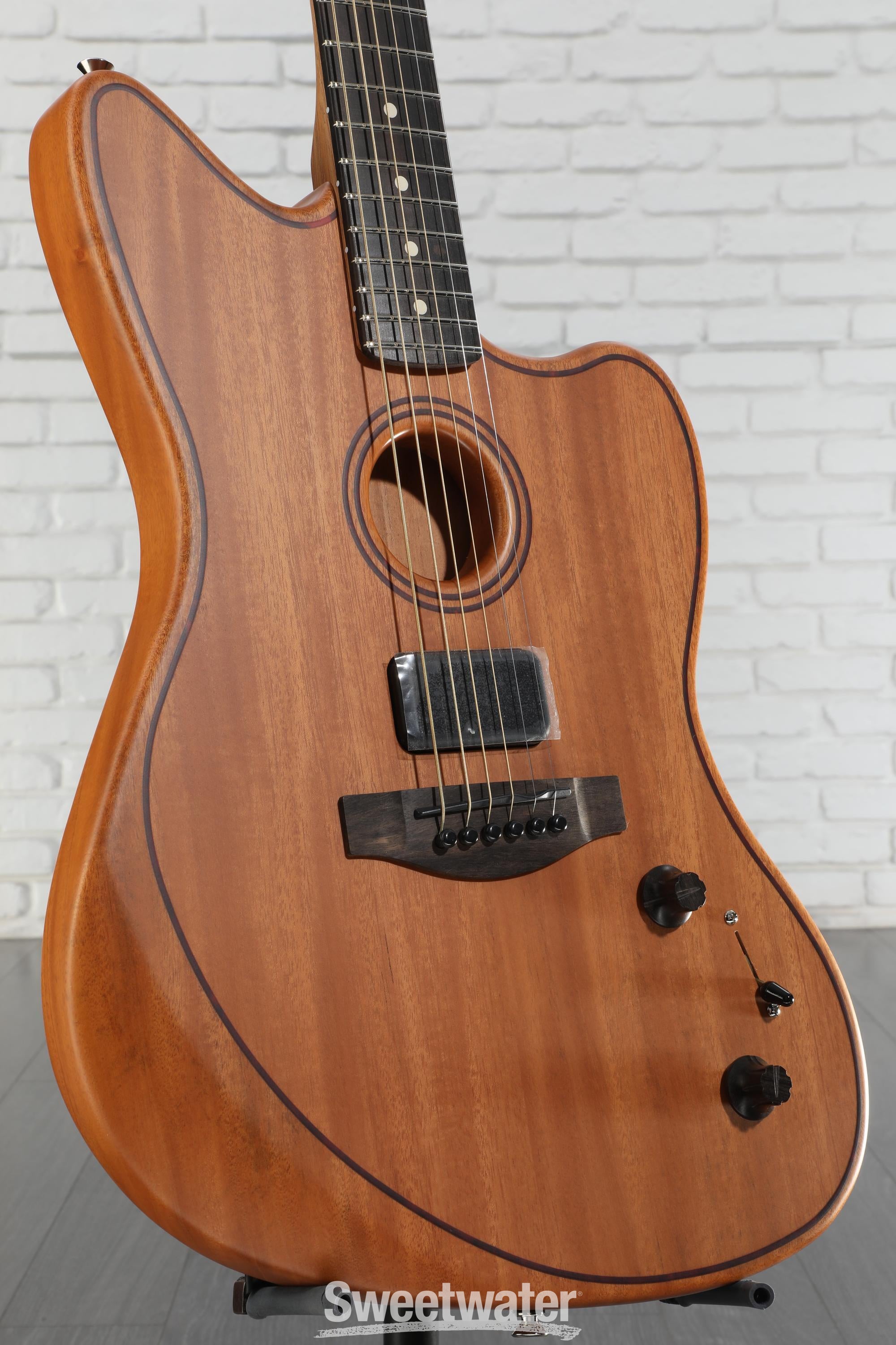 ギター Fender USA Acoustasonic Jazzmaster Amazon.com: Fender Acoustasonic Player Jazzmaster Acoustic