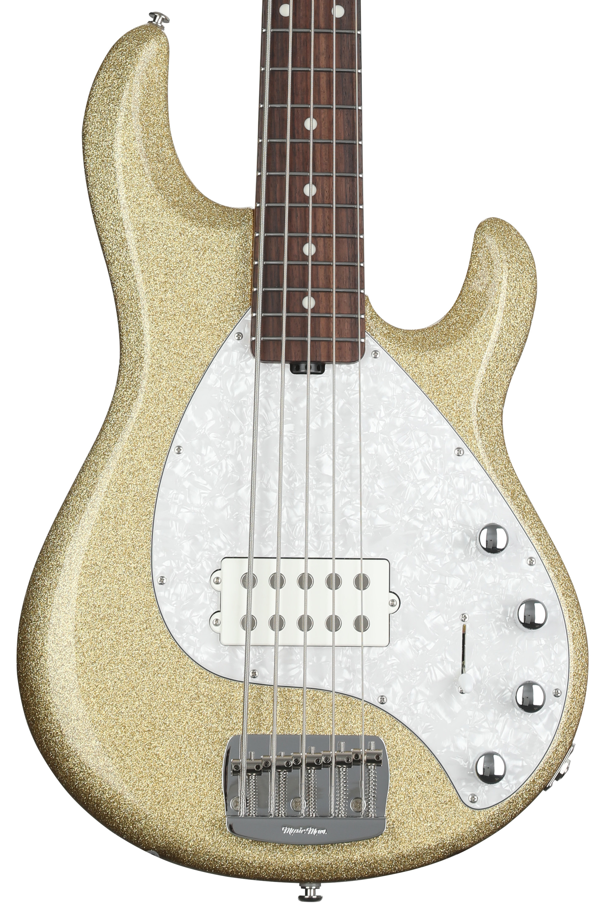 Ernie Ball Music Man StingRay Special Bass Guitar - Genius Gold
