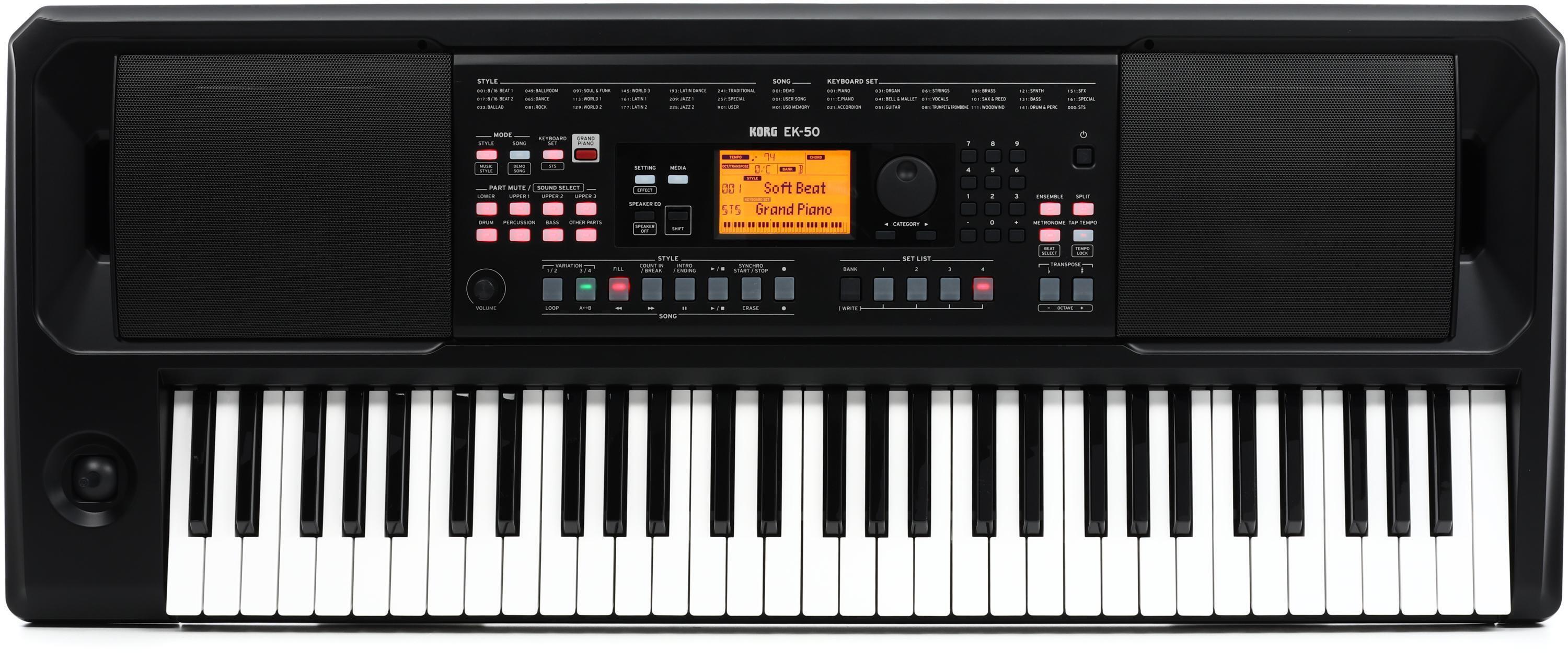 Korg EK-50 61-key Arranger Keyboard