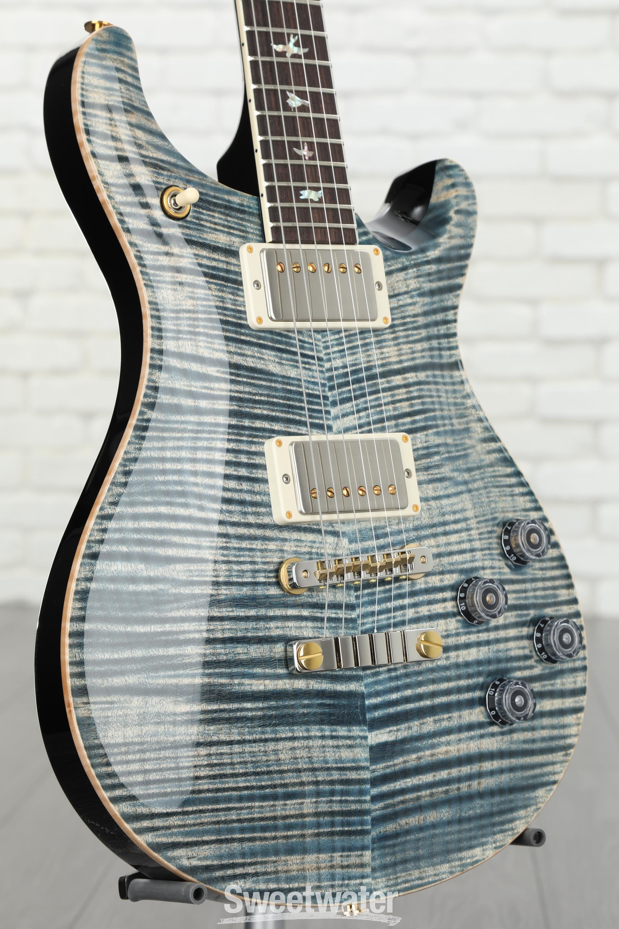 PRS McCarty 594 Electric Guitar - Faded Whale Blue 10-Top | Sweetwater