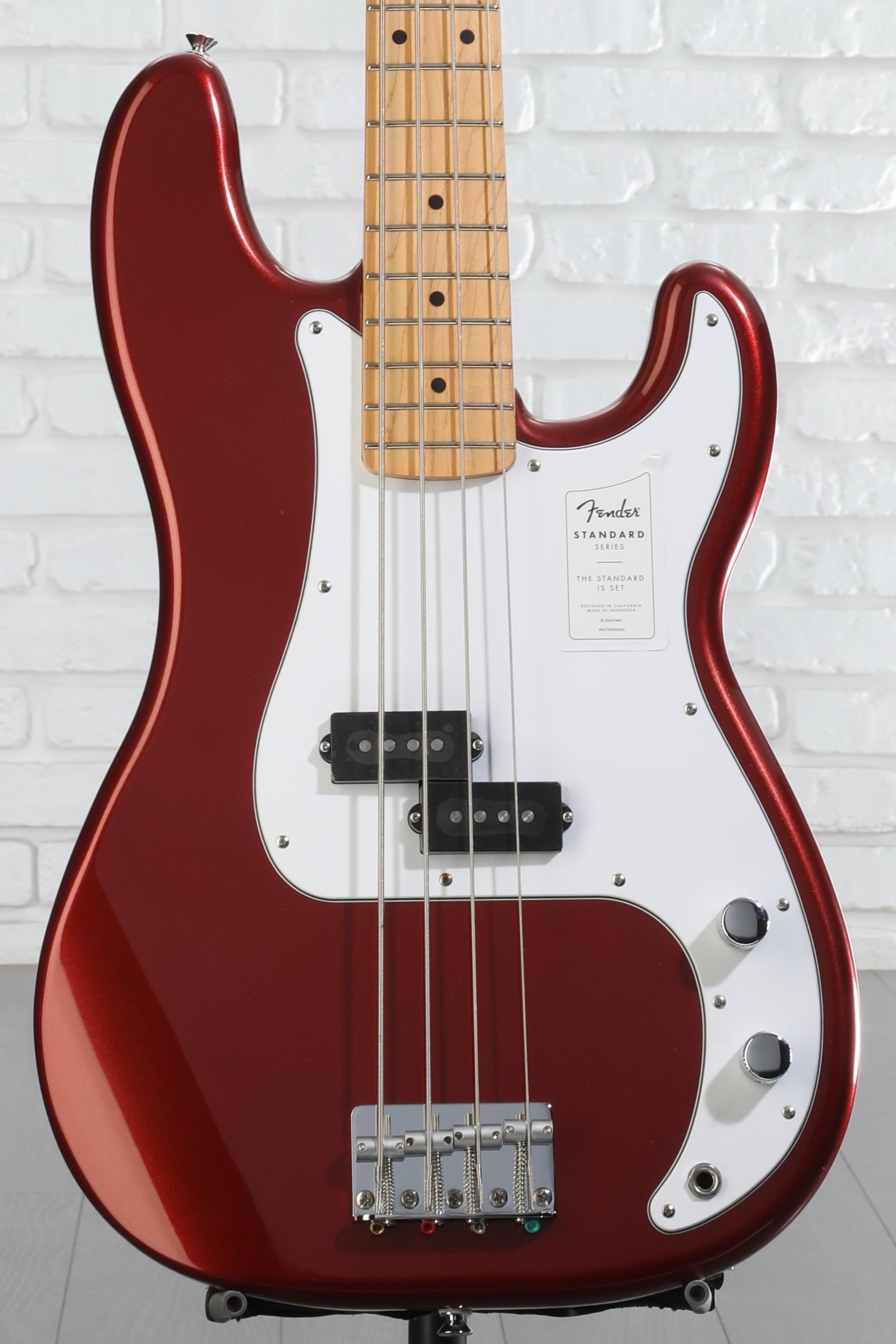 ベース Fender Standard Precision Bass 1986 Fender Japan Precision bass with Aged MJT body – Queens