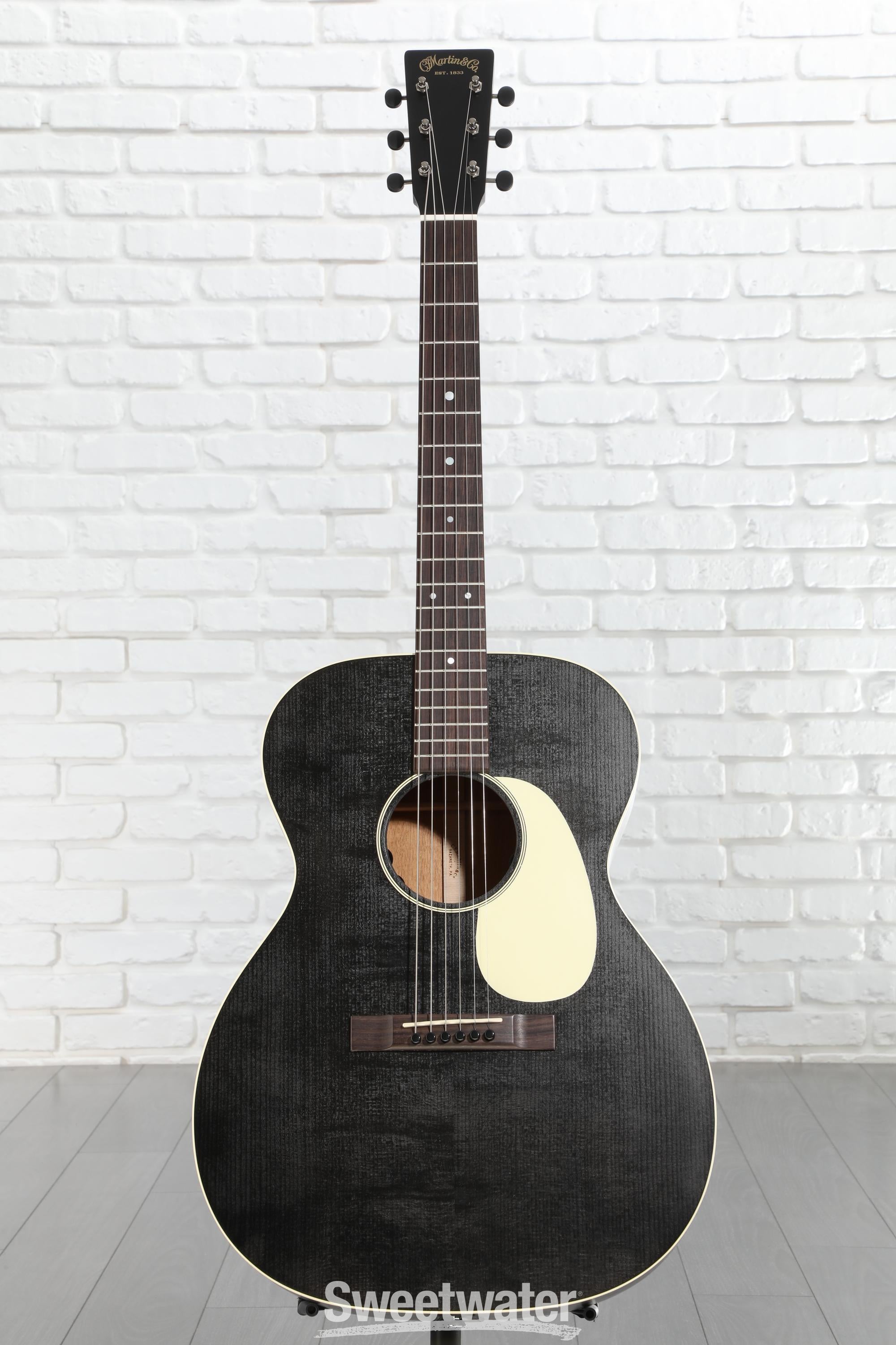 Martin 000-17E Acoustic-electric Guitar - Black Smoke | Sweetwater