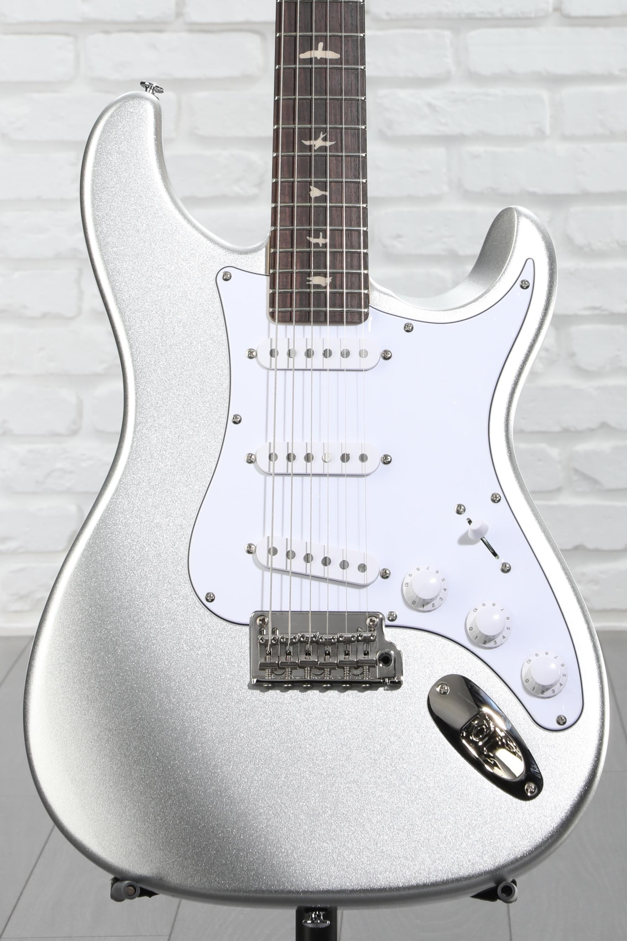 PRS SE Silver Sky Electric Guitar - Platinum Spark