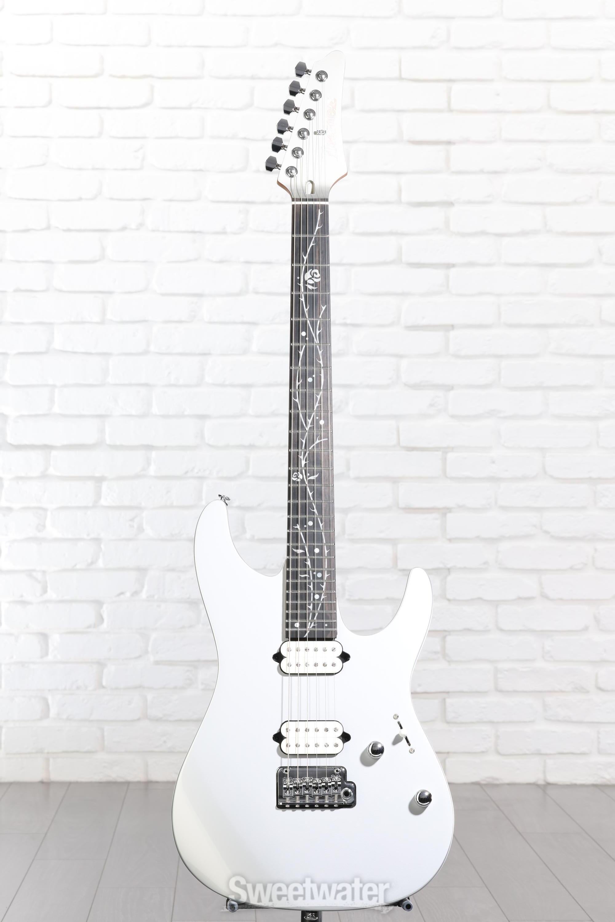 Ibanez TOD10 Tim Henson Signature Electric Guitar - Classic Silver