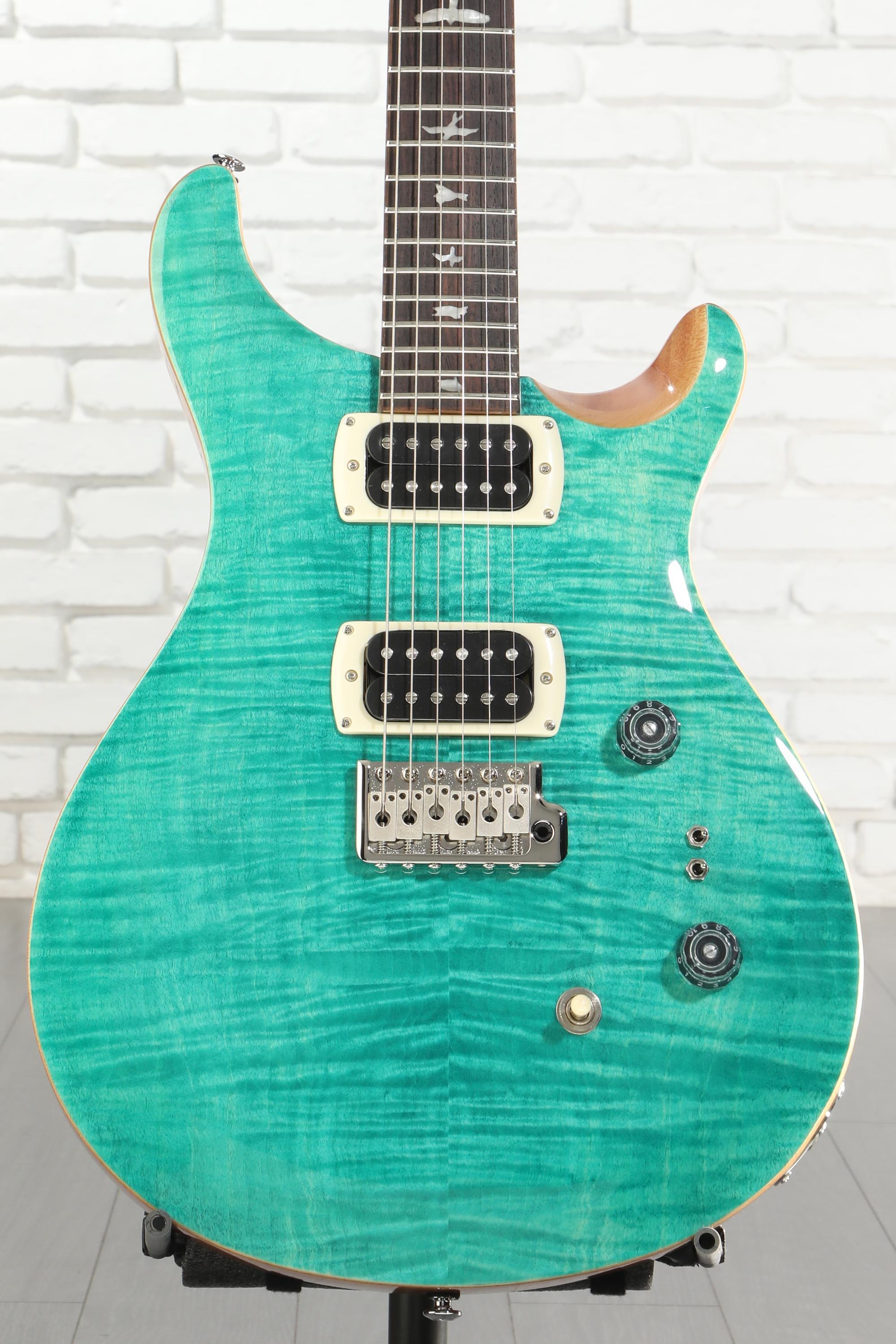 PRS SE Custom 24-08 Electric Guitar - Turquoise | Sweetwater