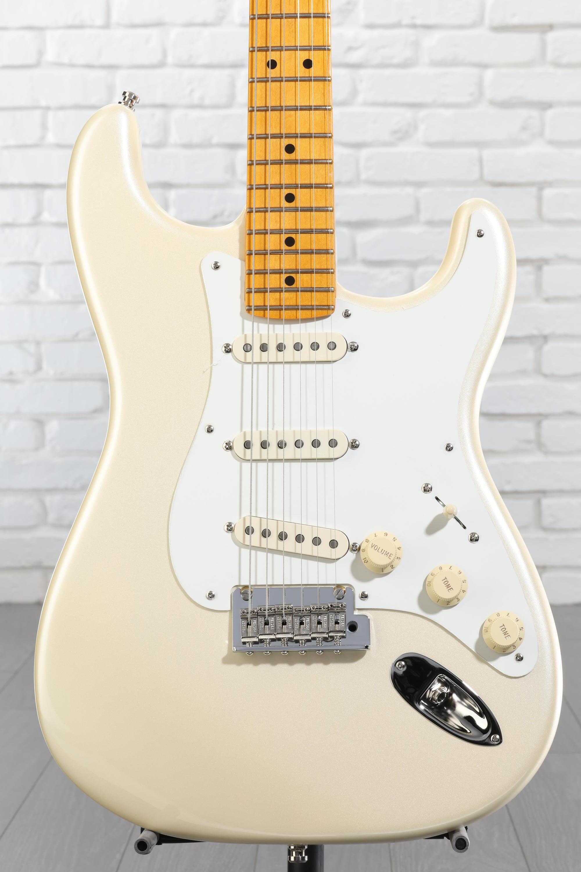 Fender Lincoln Brewster Stratocaster Electric Guitar - Olympic