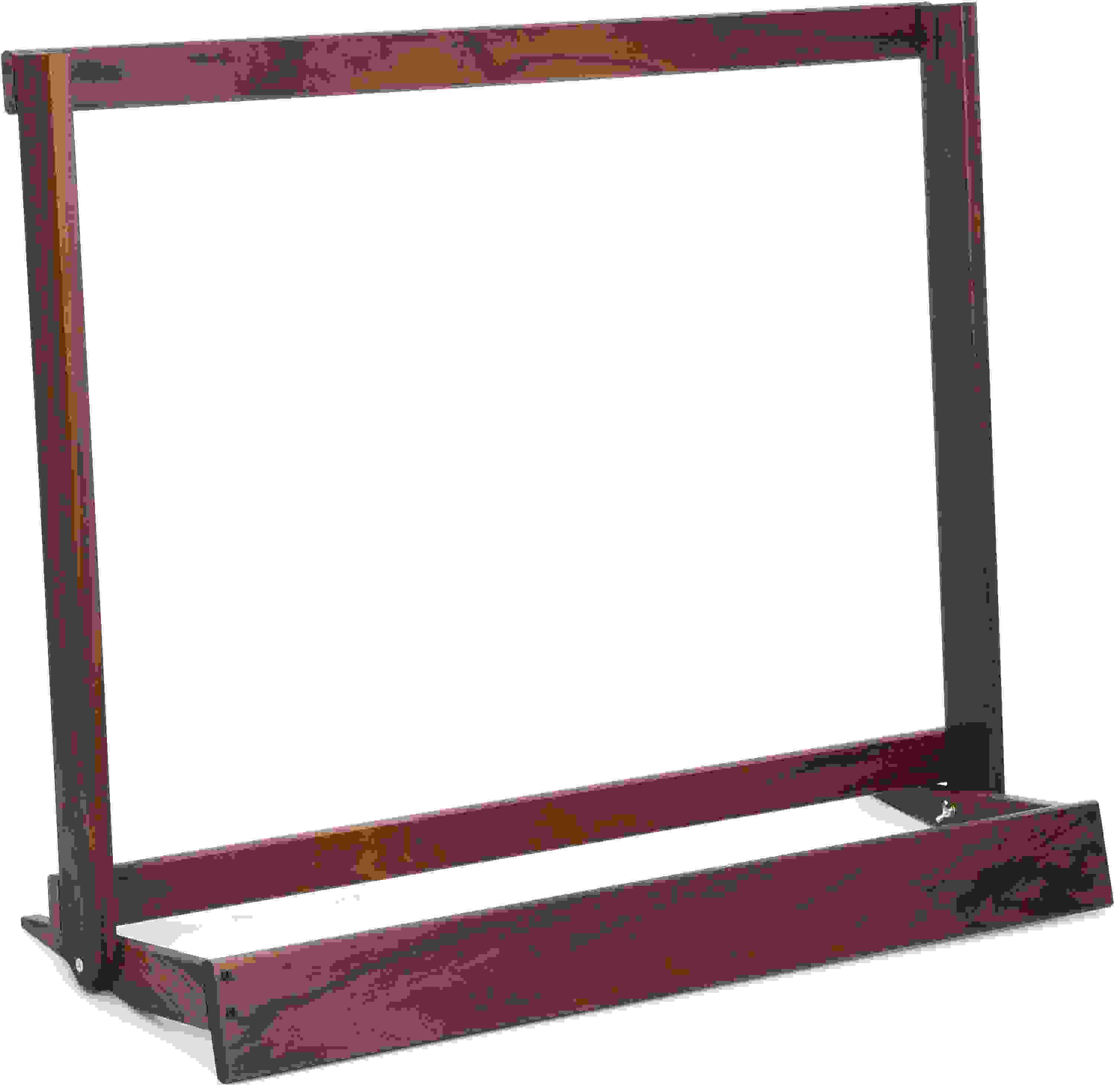 String Swing CC29 Guitar Case Floor Rack - Black Walnut | Sweetwater