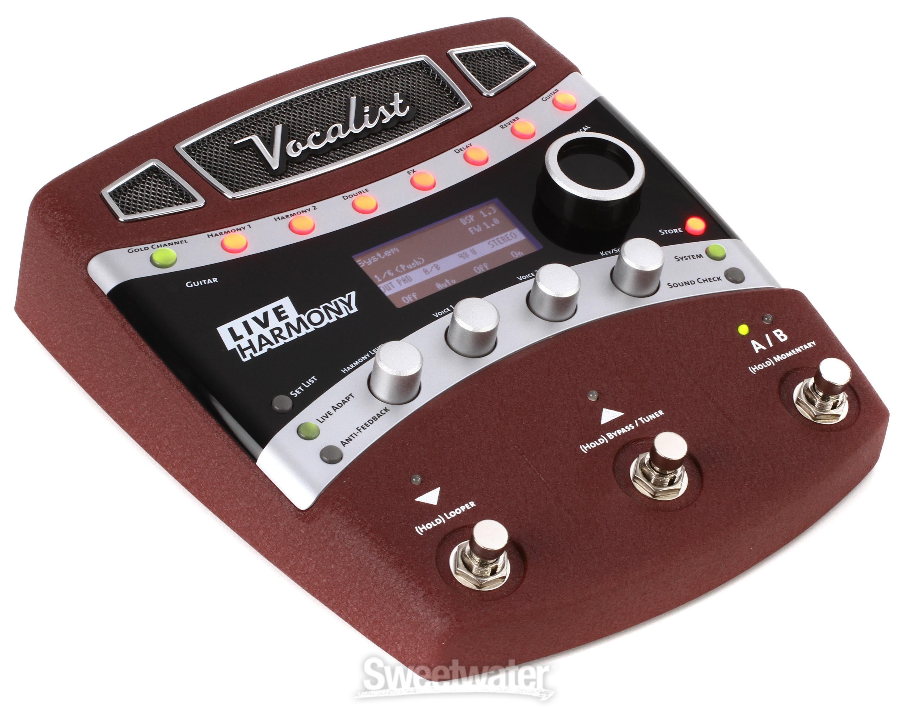 DigiTech Vocalist Live Harmony - Vocal FX Processor | Sweetwater