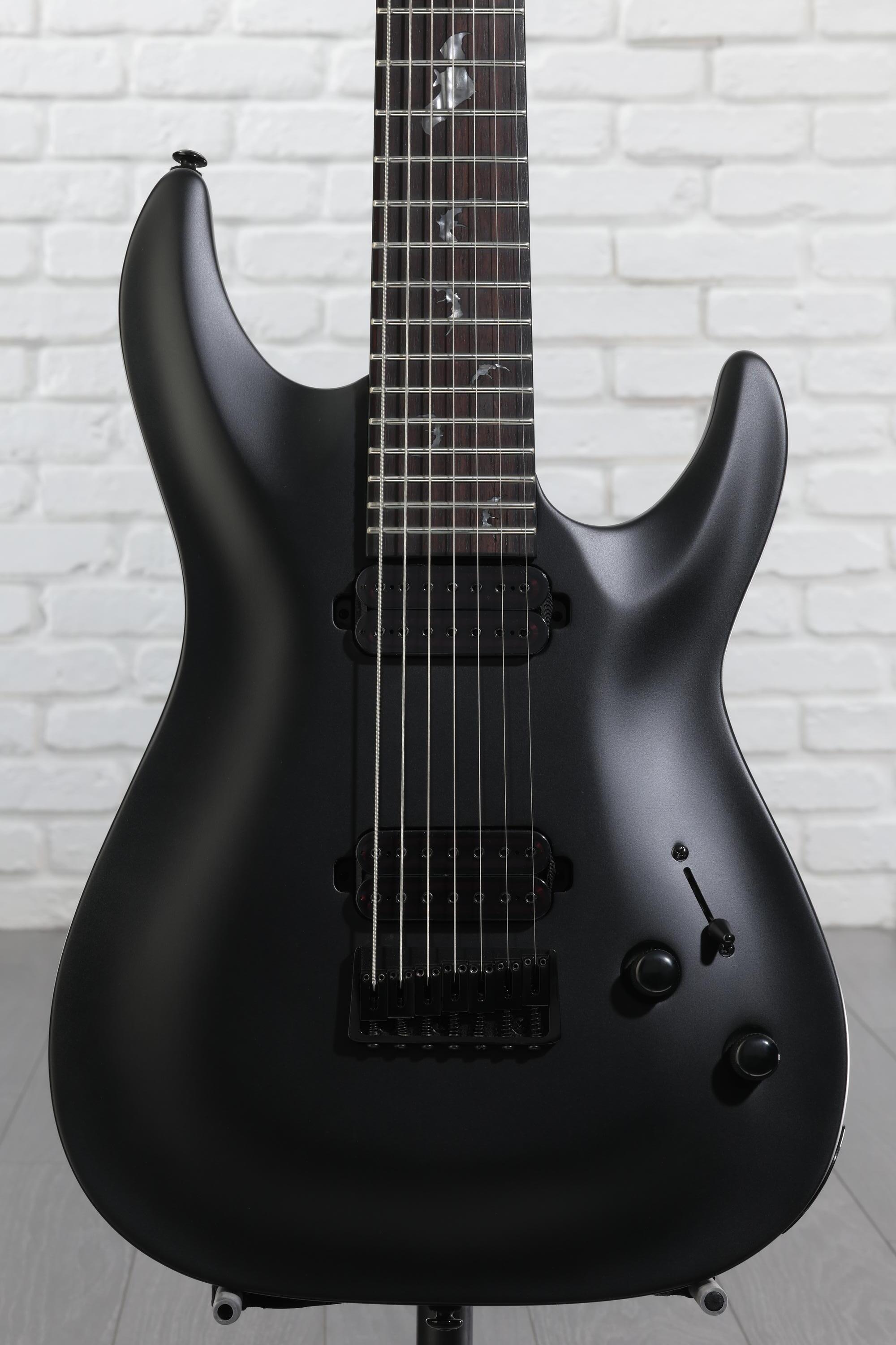 【schecter】DAMIEN-7 7弦ギター Schecter Damien-7 Satin Black Electric Guitar : Amazon.ca: Musical