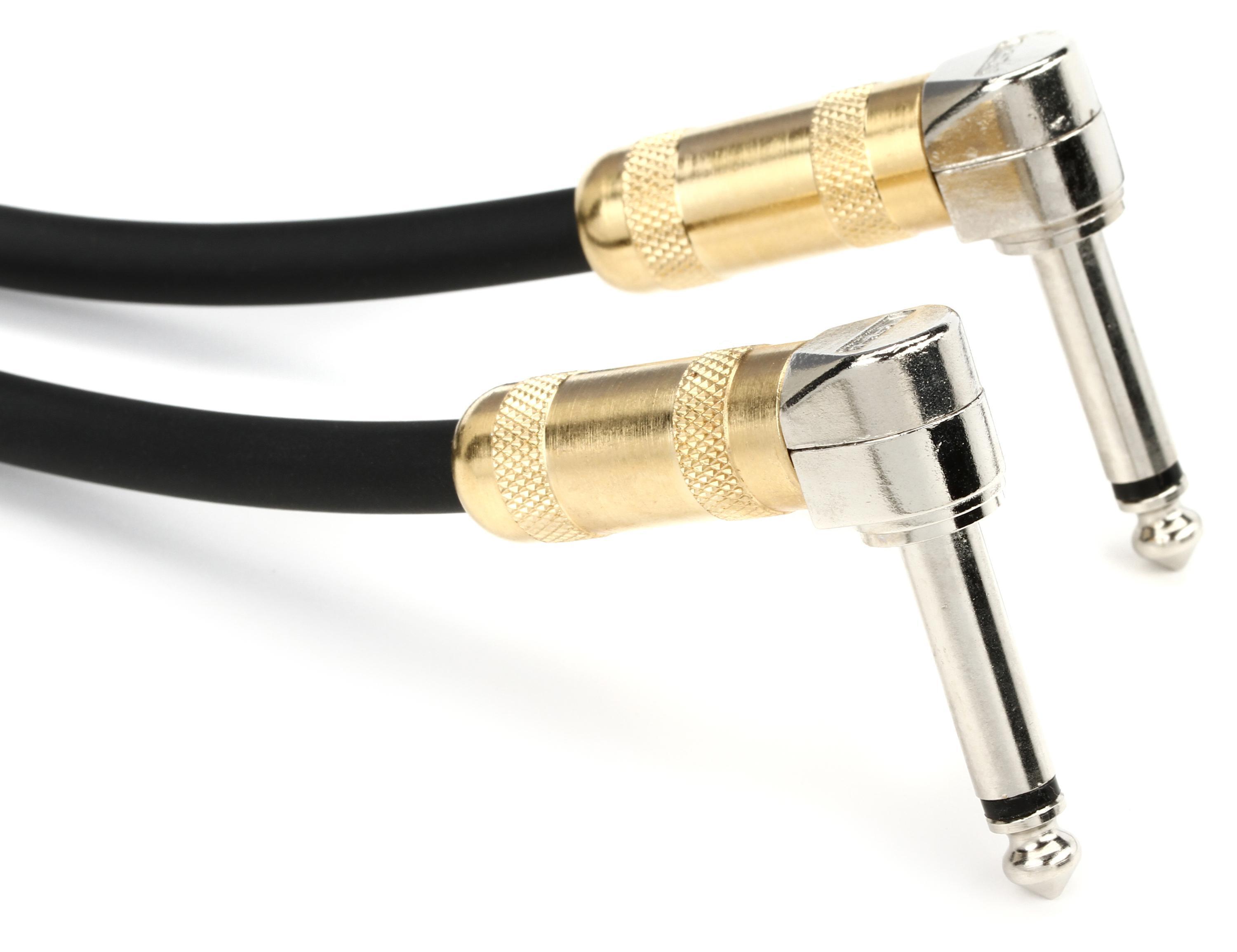 Photo of Lava Cable LVACC6P Clear Connect Right Angle to Right Angle Instrument Cable - 6 inch