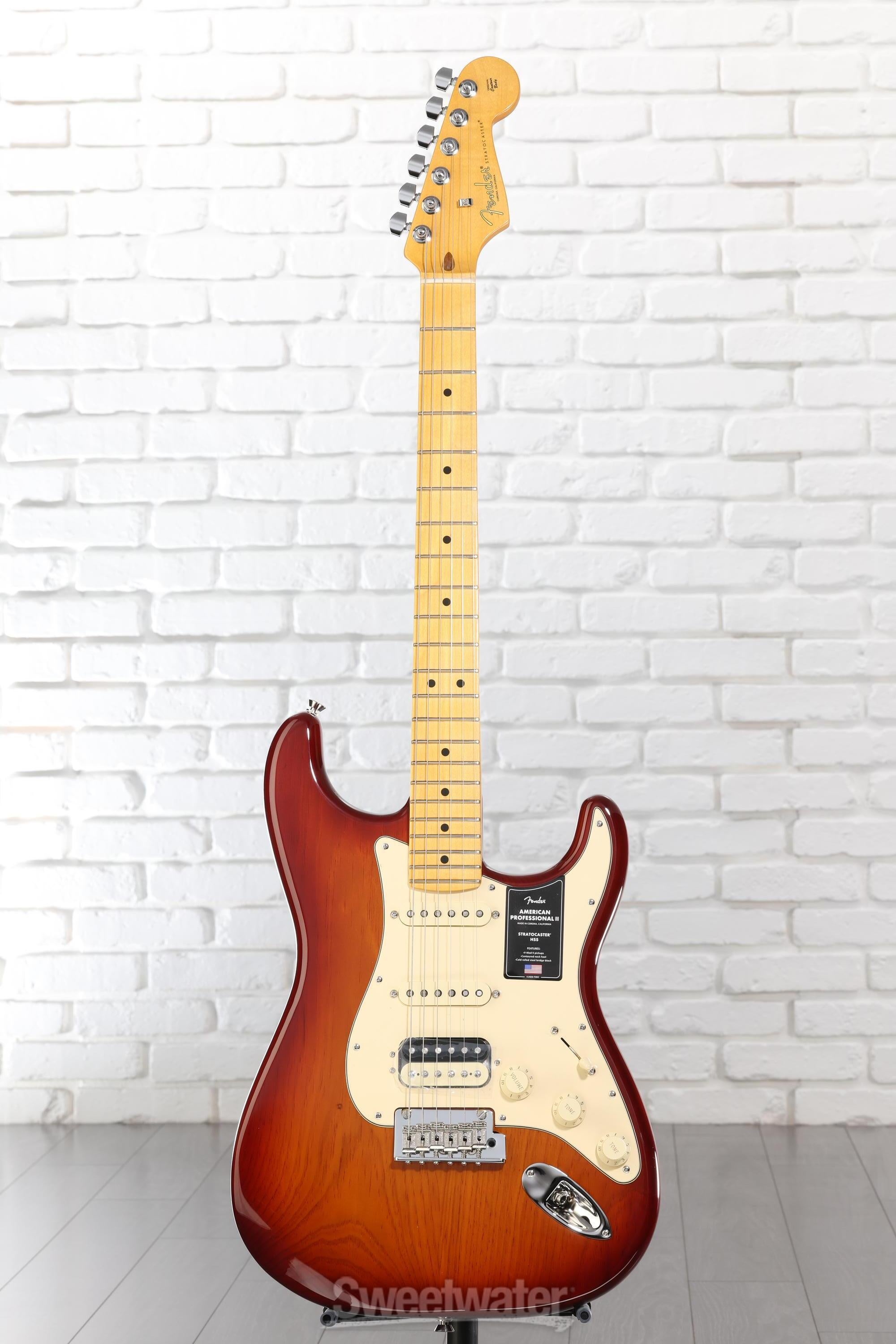 Fender American Professional II Stratocaster HSS - Sienna Sunburst