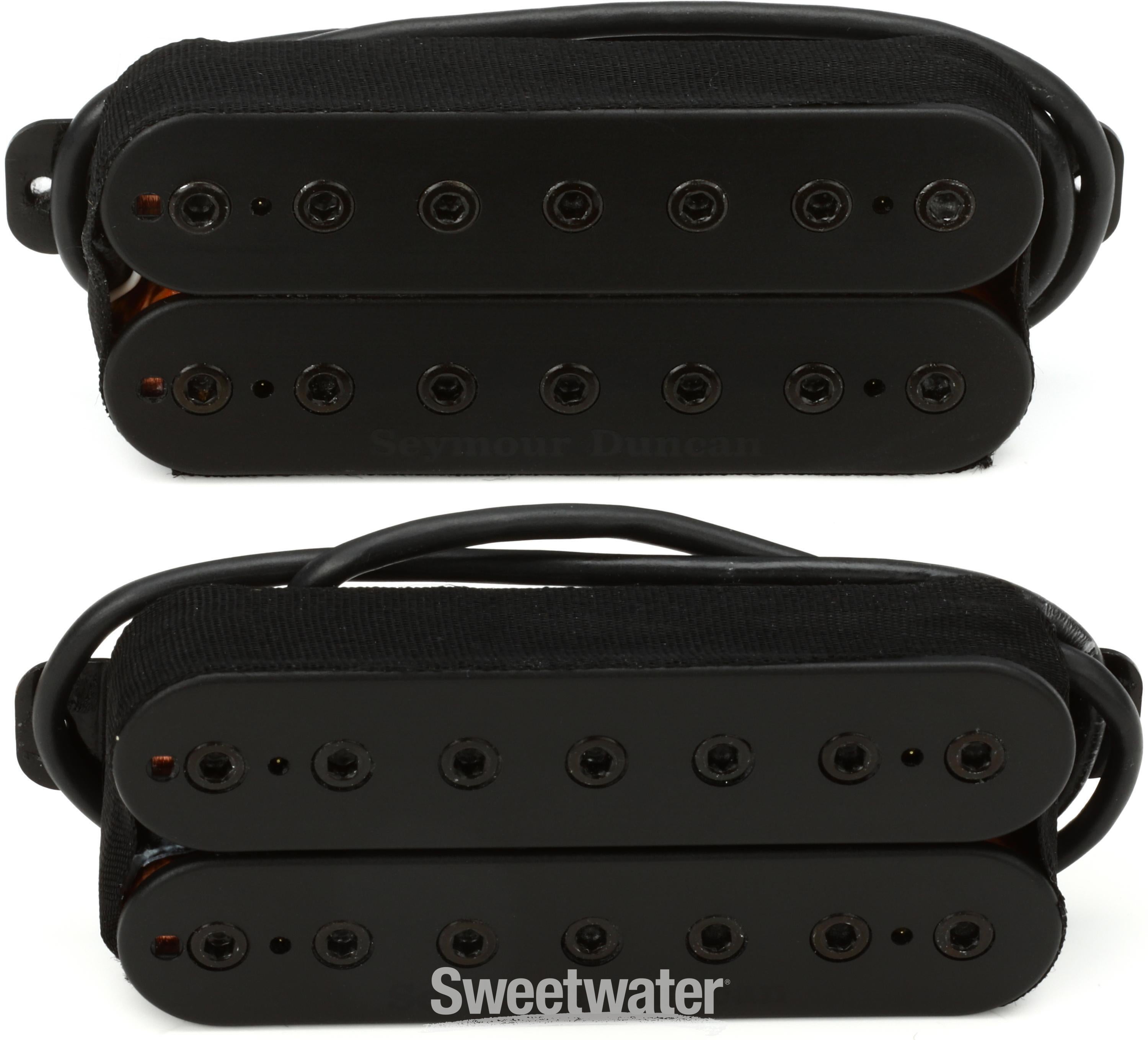 Seymour Duncan Mark Holcomb Alpha and Omega Humbucker 7 string Signature 2 piece Pickup Set Black