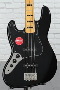 Squier Classic Vibe '70s Jazz Bass, Left-handed - Black