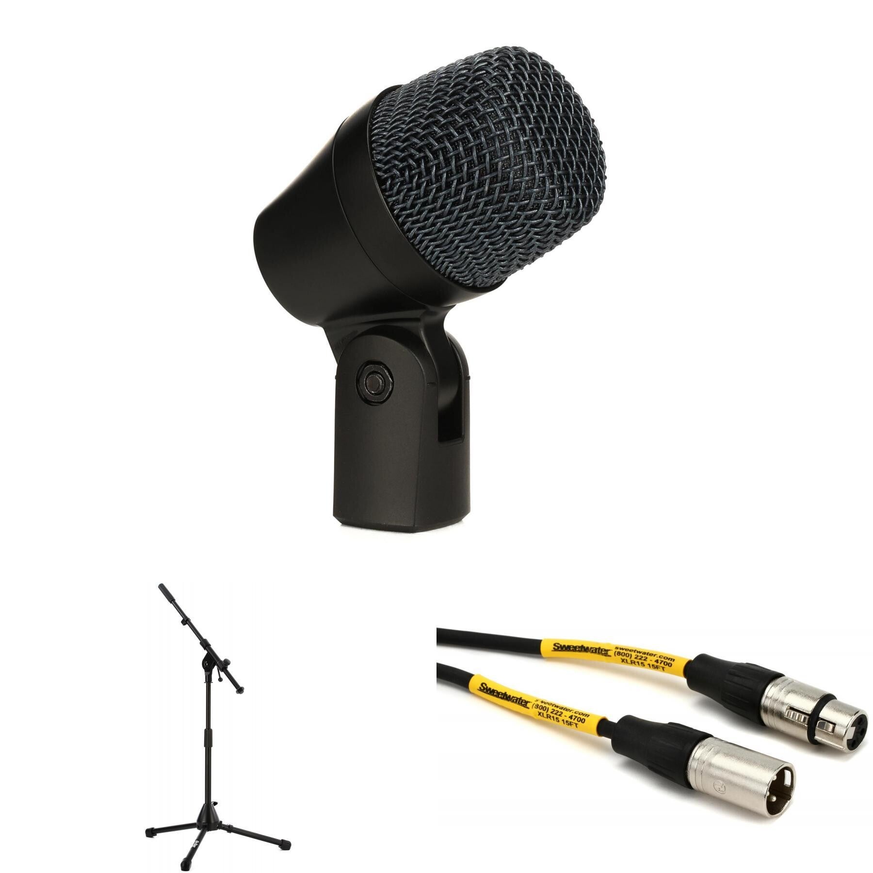 Sennheiser e 904 Dynamic Drum Microphone with Stand and Cable