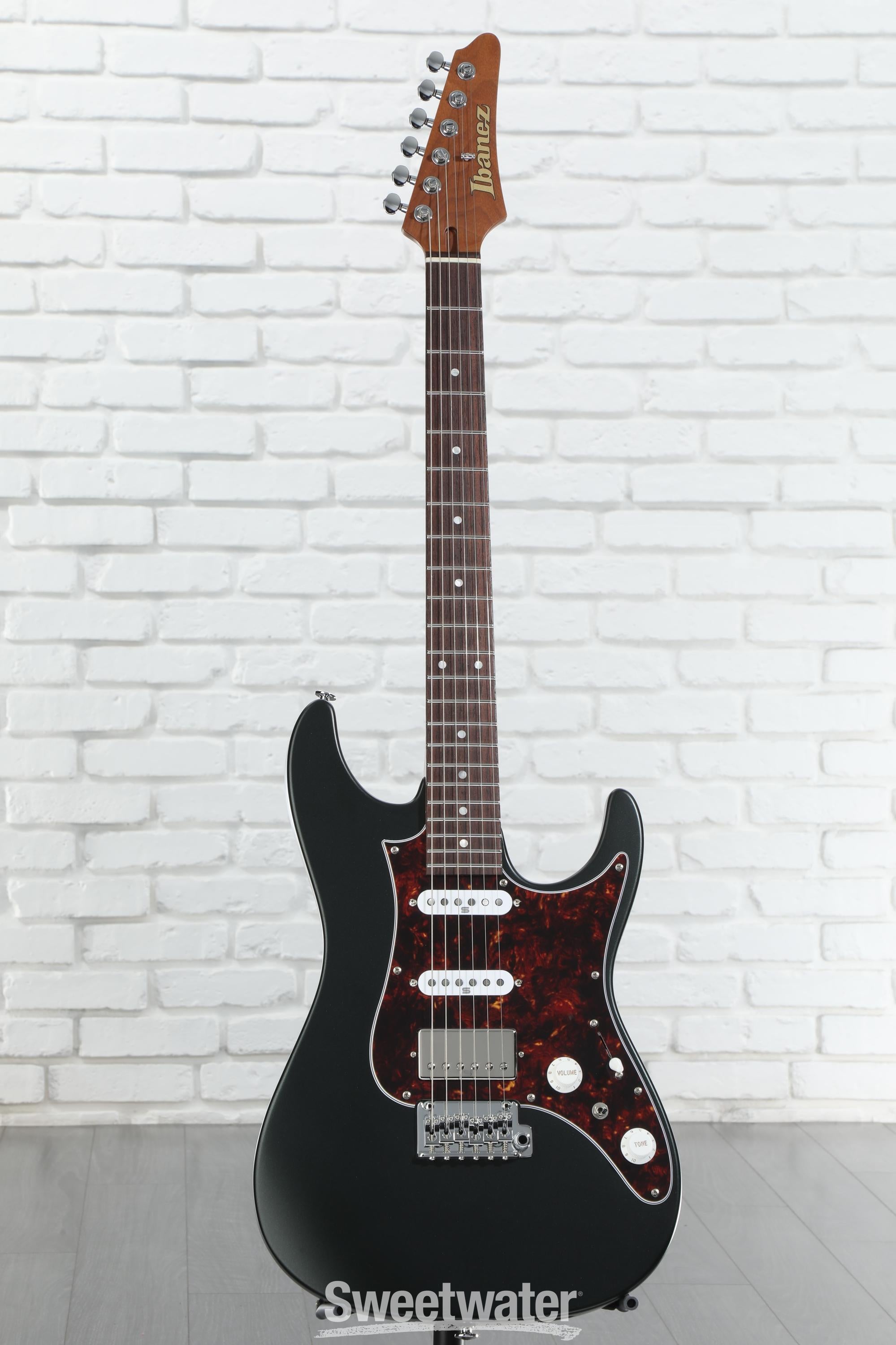 Ibanez Prestige AZ2204N Electric Guitar - Ivy Green Metallic Flat