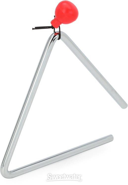 6 Inch Musical Steel Triangle Percussion Instrument Musical Triangle  Instrument, Steel Triangle Percussion Bell With Striker