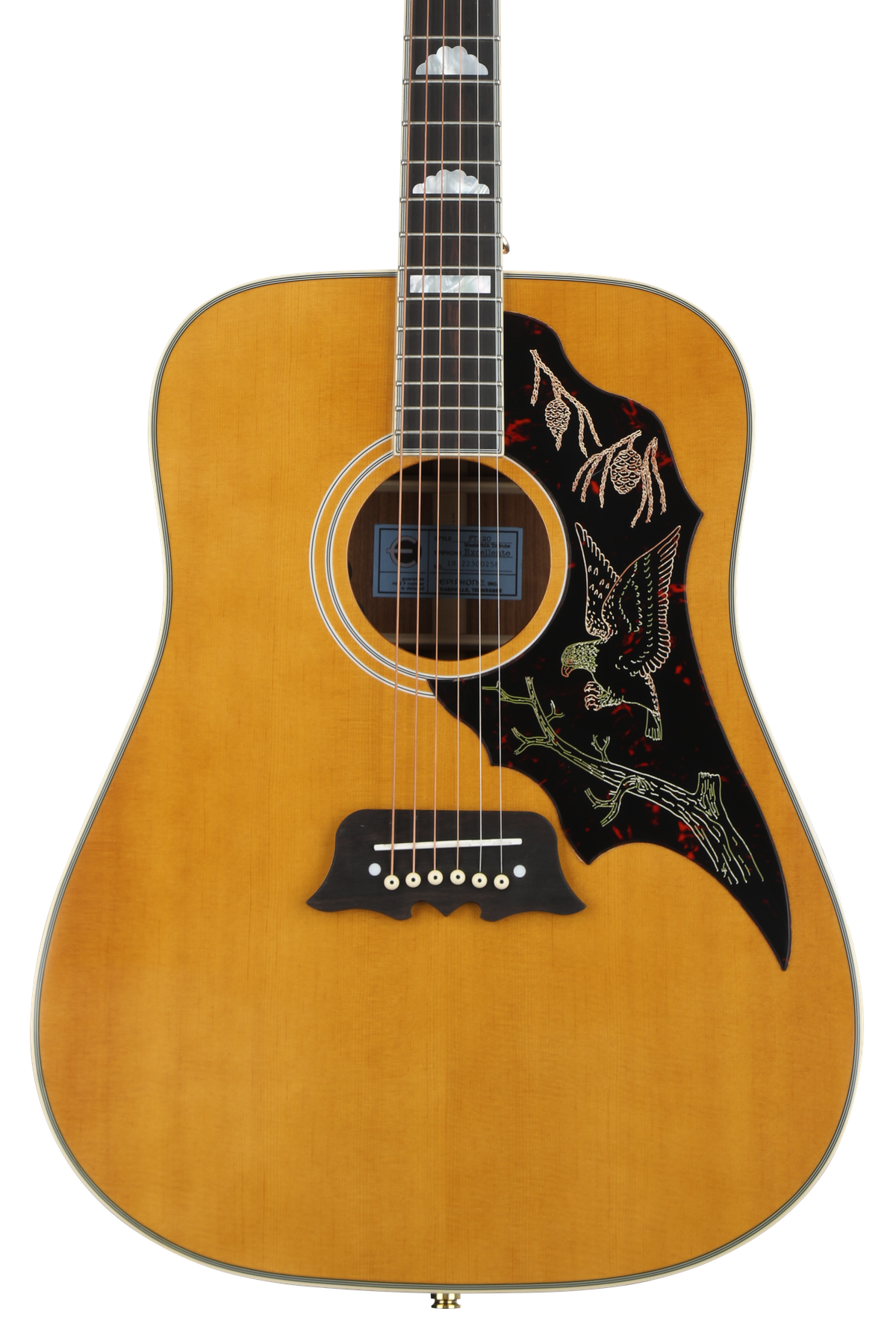 Epiphone masterbilt acoustic top electric
