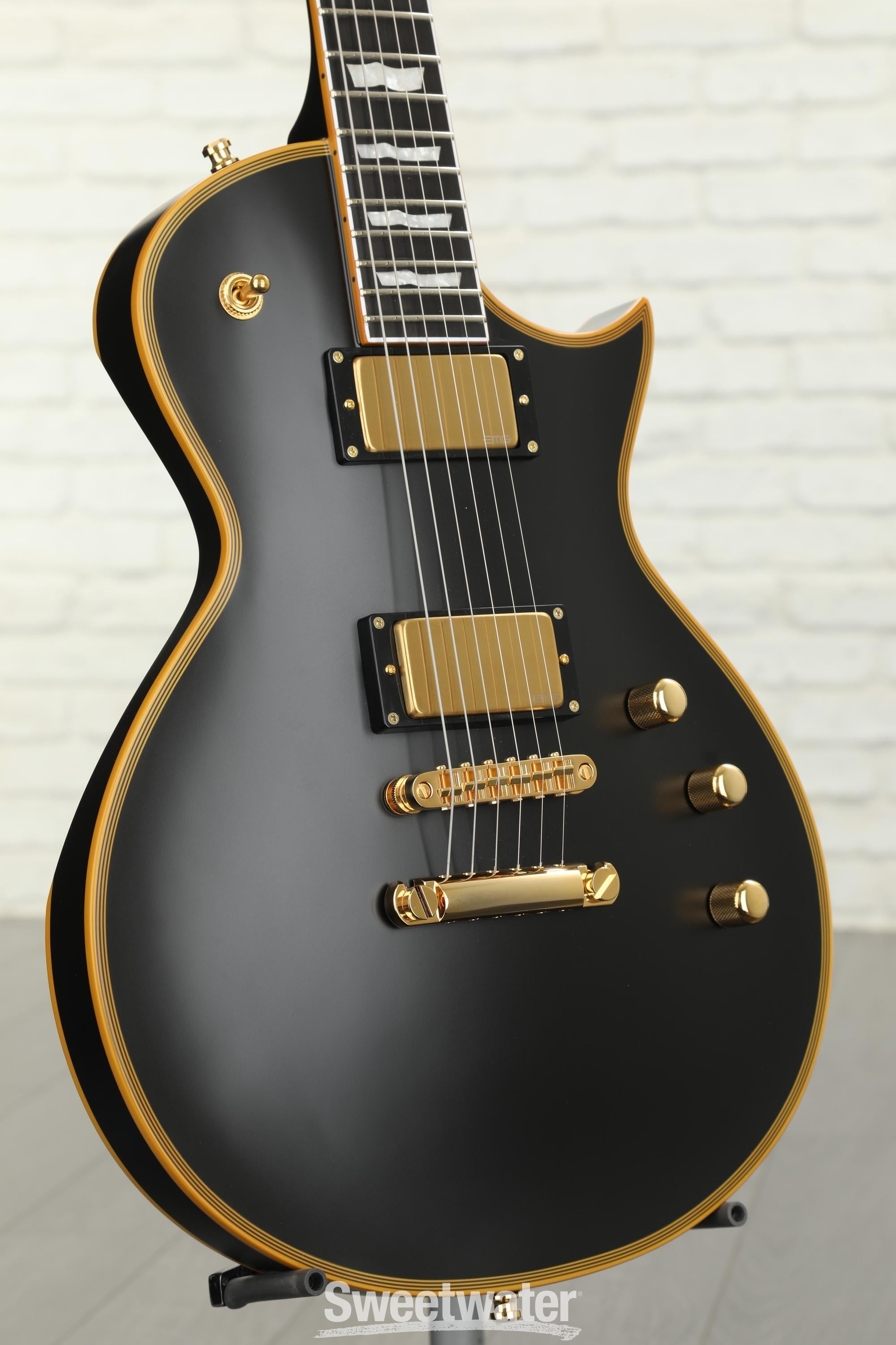 ESP E-II Eclipse DB - Vintage Blackギター