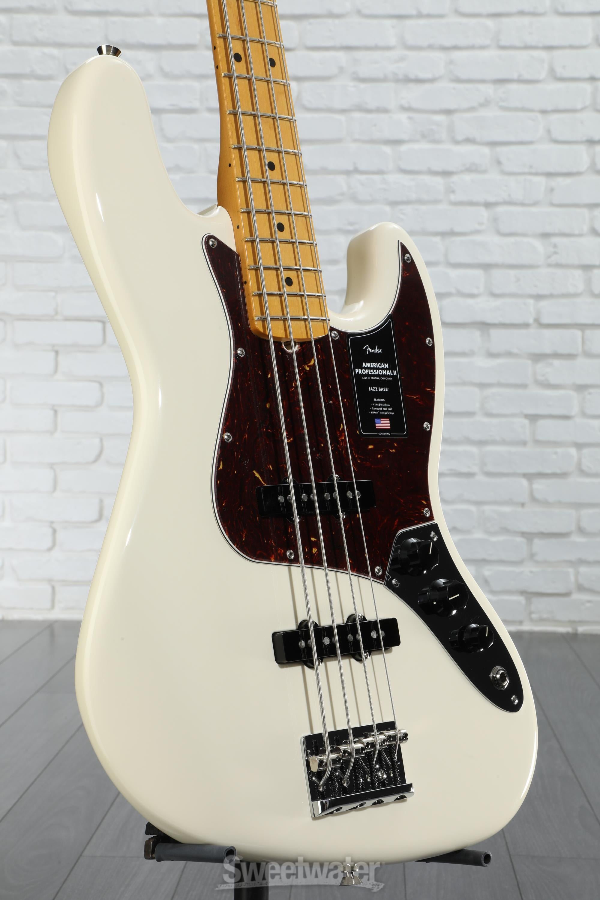Fender American Professional II Jazz Bass - Olympic White