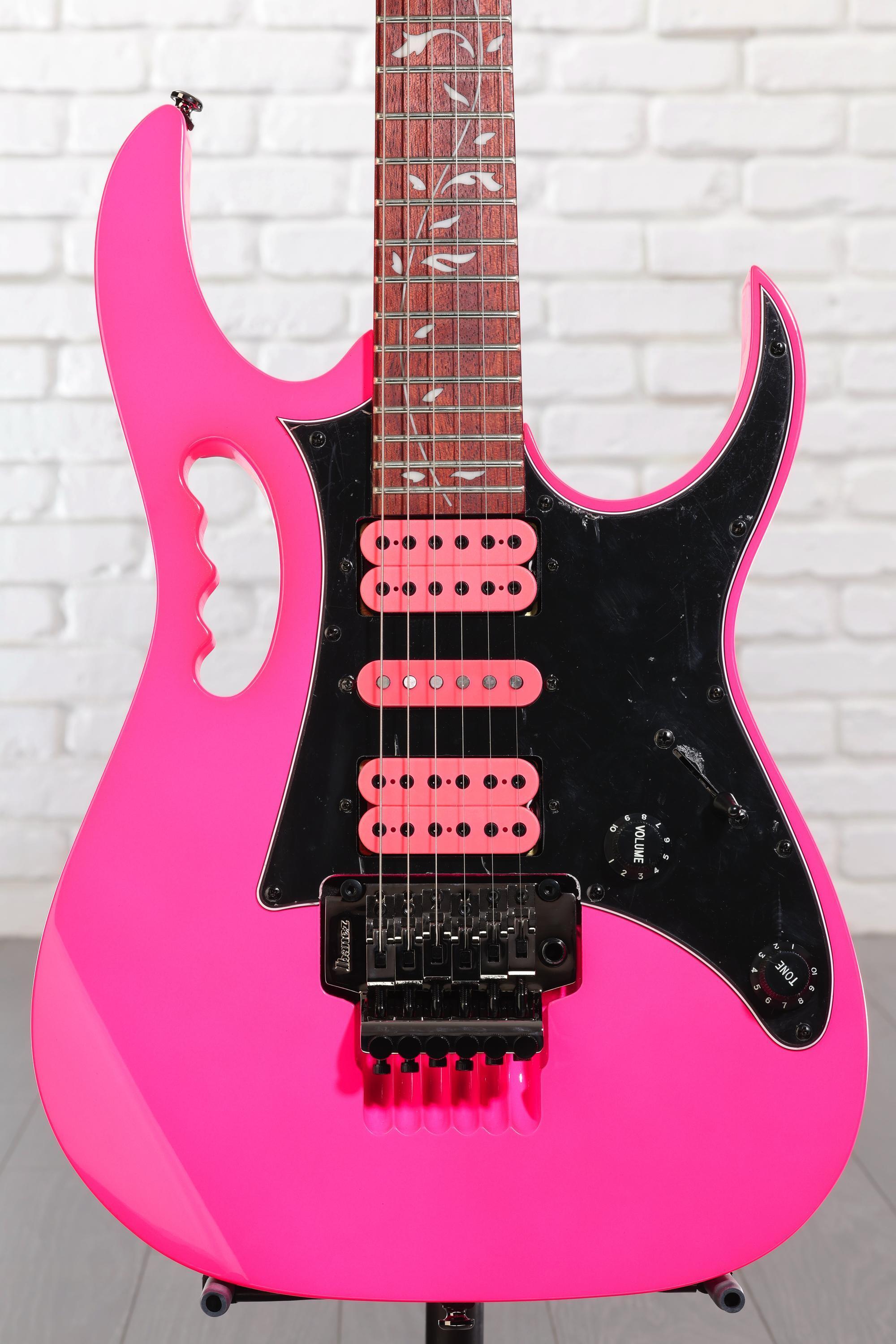 Ibanez Steve Vai Signature JEMJRSP - Pink | Sweetwater