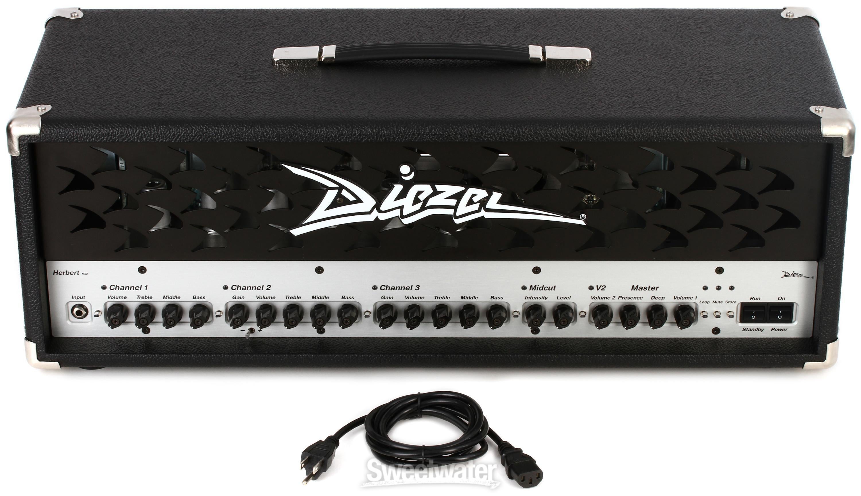 Diezel Herbert 180-watt 3-channel Tube Head Reviews | Sweetwater